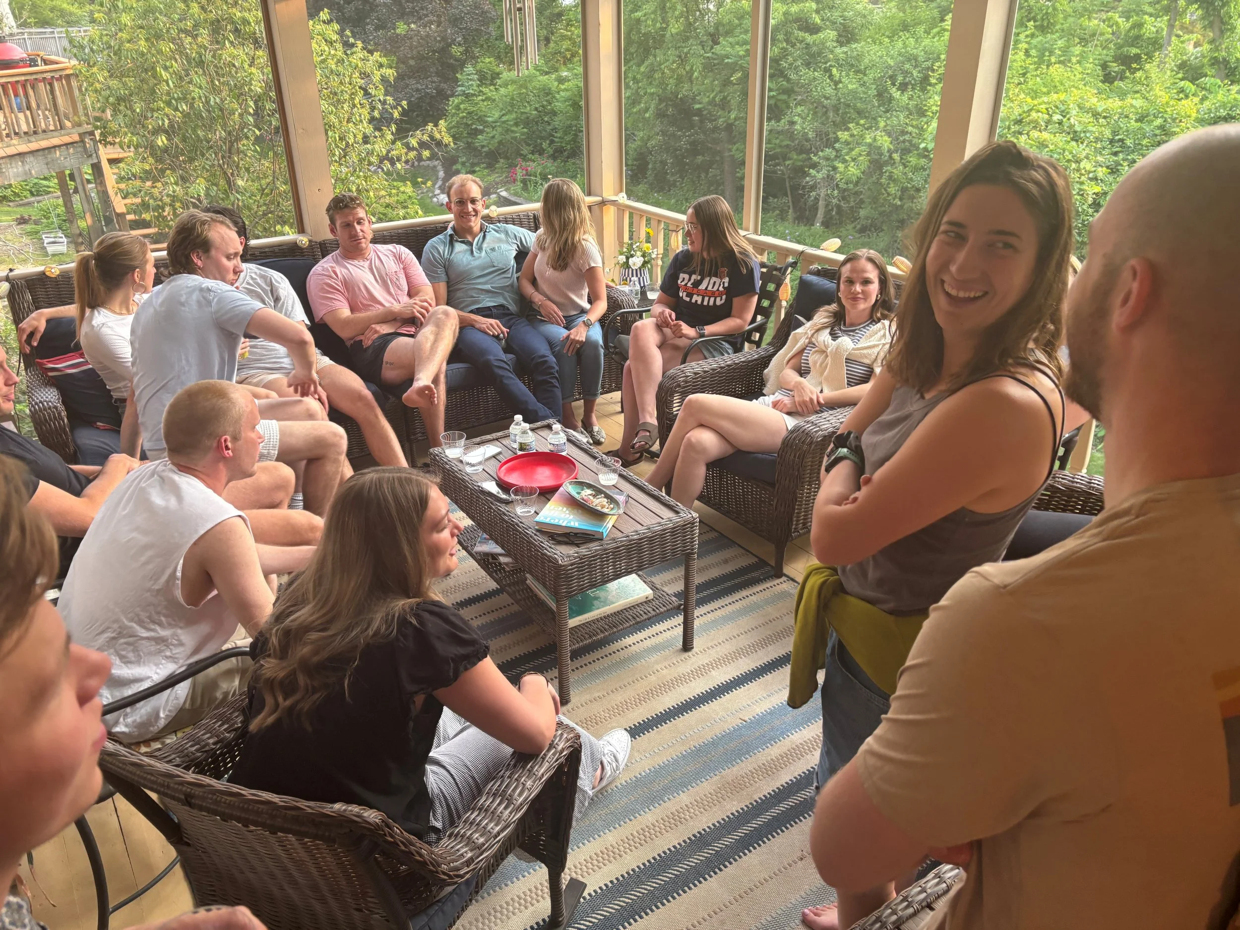 YOUNG ADULT SUPPER CLUB at the home of the Bischoff's