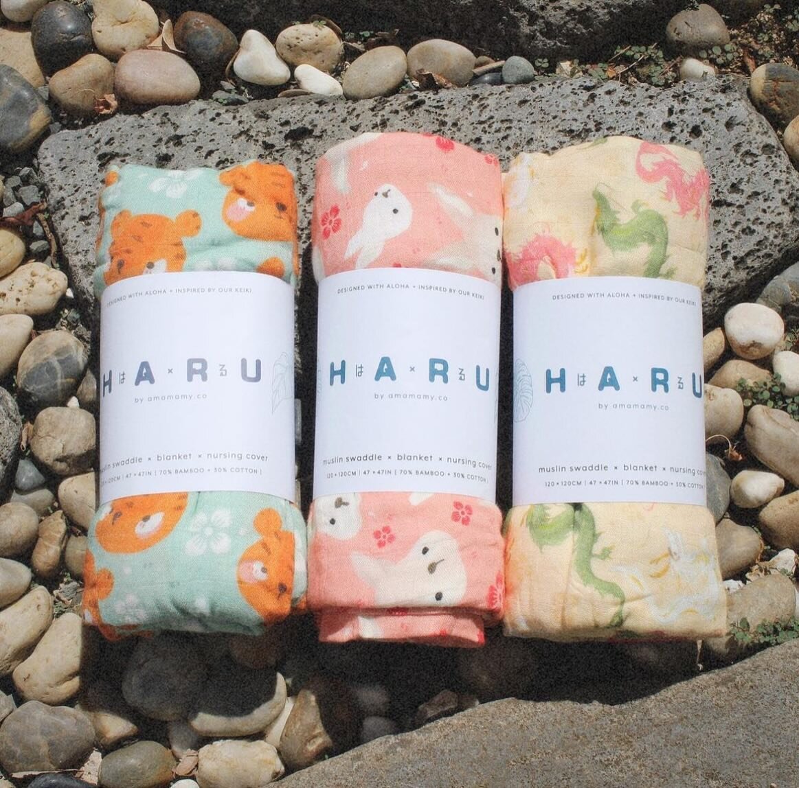 Soft and sweet, @haruxbaby designs goods for families and keiki inspired by our home in Hawaii. 

With the cutest collections like Alphabet Soup, Hawaii our Home, and Lunar New Year, each piece has a nod to Hawaii lifestyle. 🌊✨

Shop their offerings