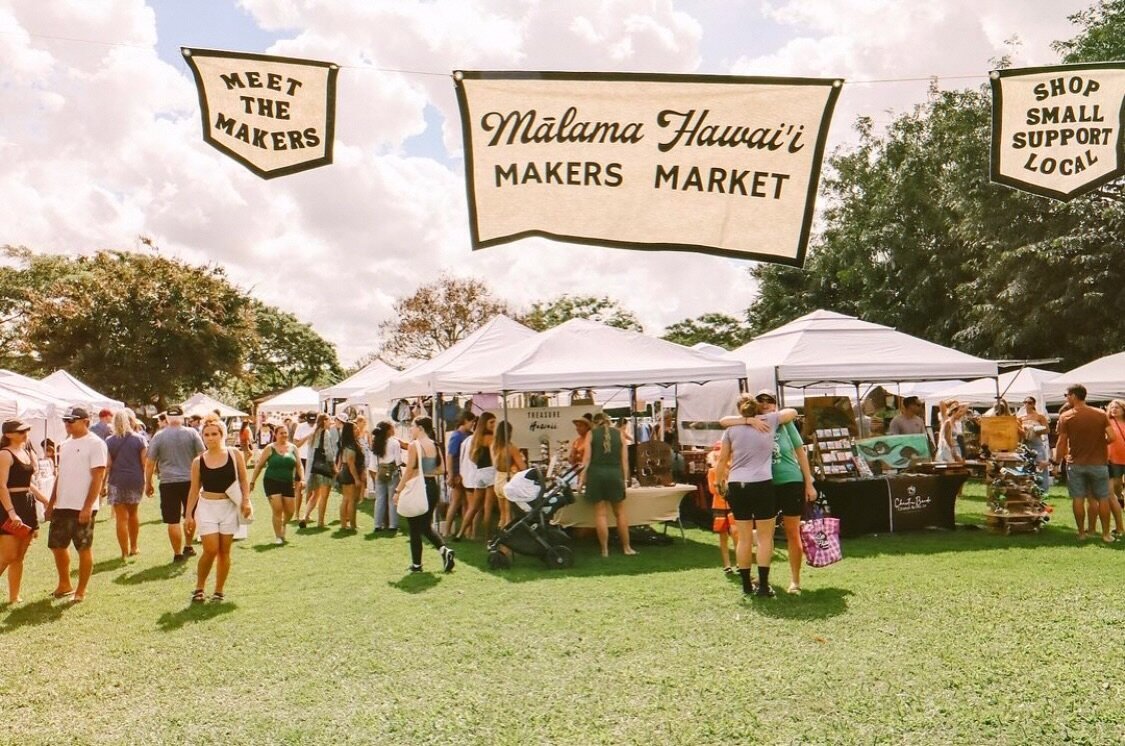 Immerse yourself in our vibrant creative community at our Hale&lsquo;iwa Town Market 〰️TOMORROW〰️ Saturday, March 16th!

There will be over 40 curated makers, artists, and designer craftspeople participating as well as live music by our fav north sho