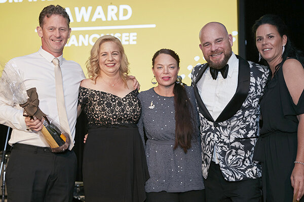  Brand Ambassador (Franchisee) Award Winners - Paul and Joanne Brierley (Cairns, QLD) 