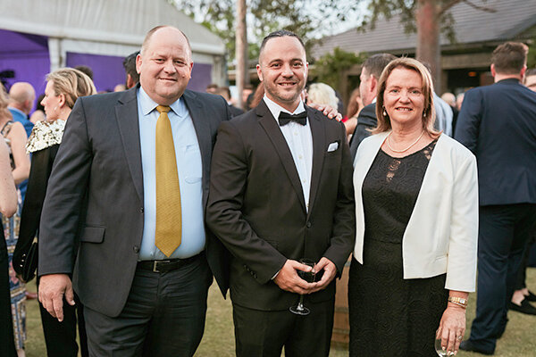  Franchisee of the Year Award Winners Brendon, Corey and Debbie Blakemore (QLD) 