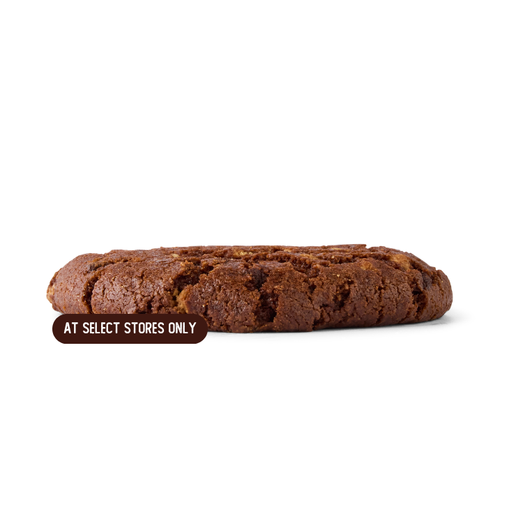 Fresh Baked Triple Chocolate Chip Cookie