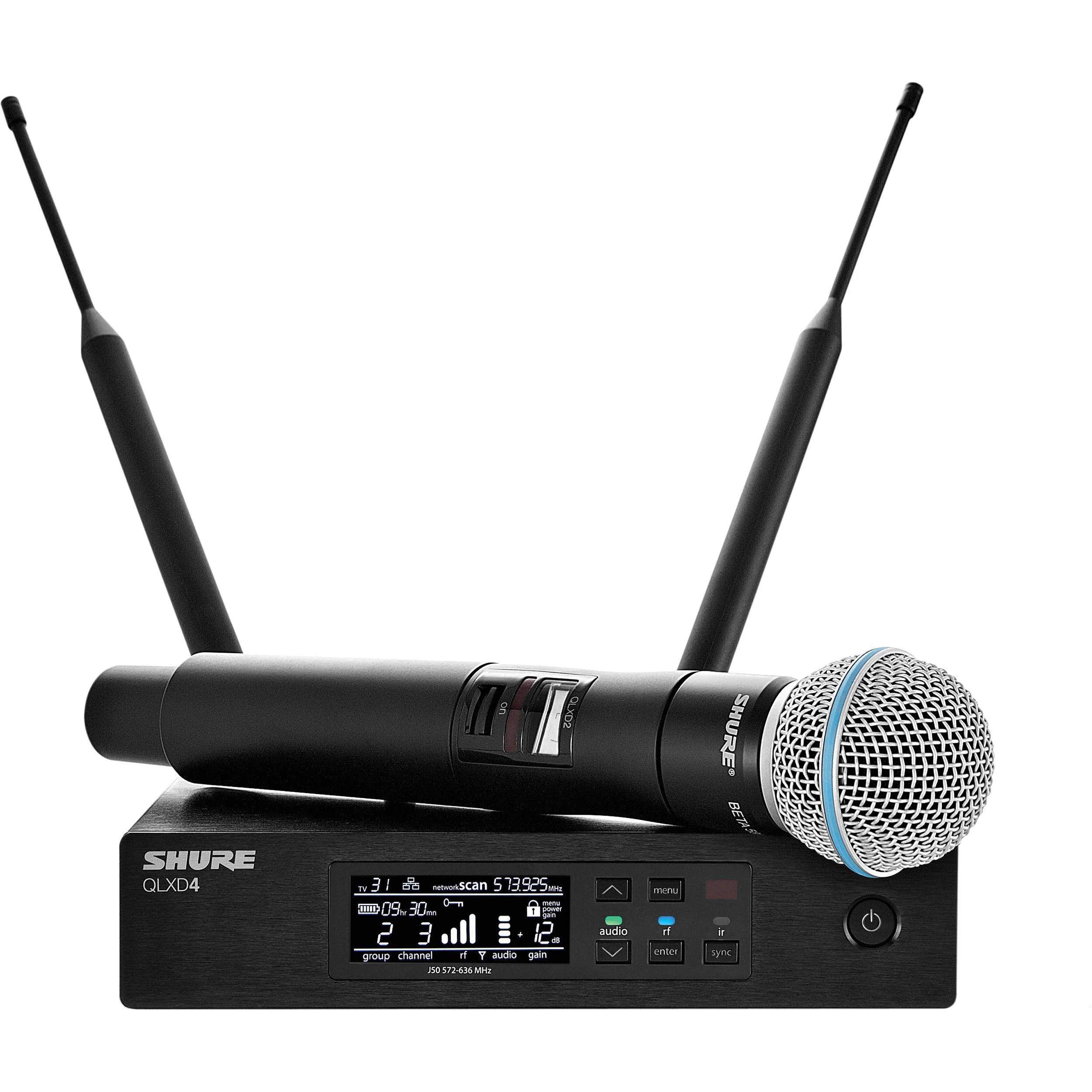 Shure QLX-D Digital Wireless - BETA 58