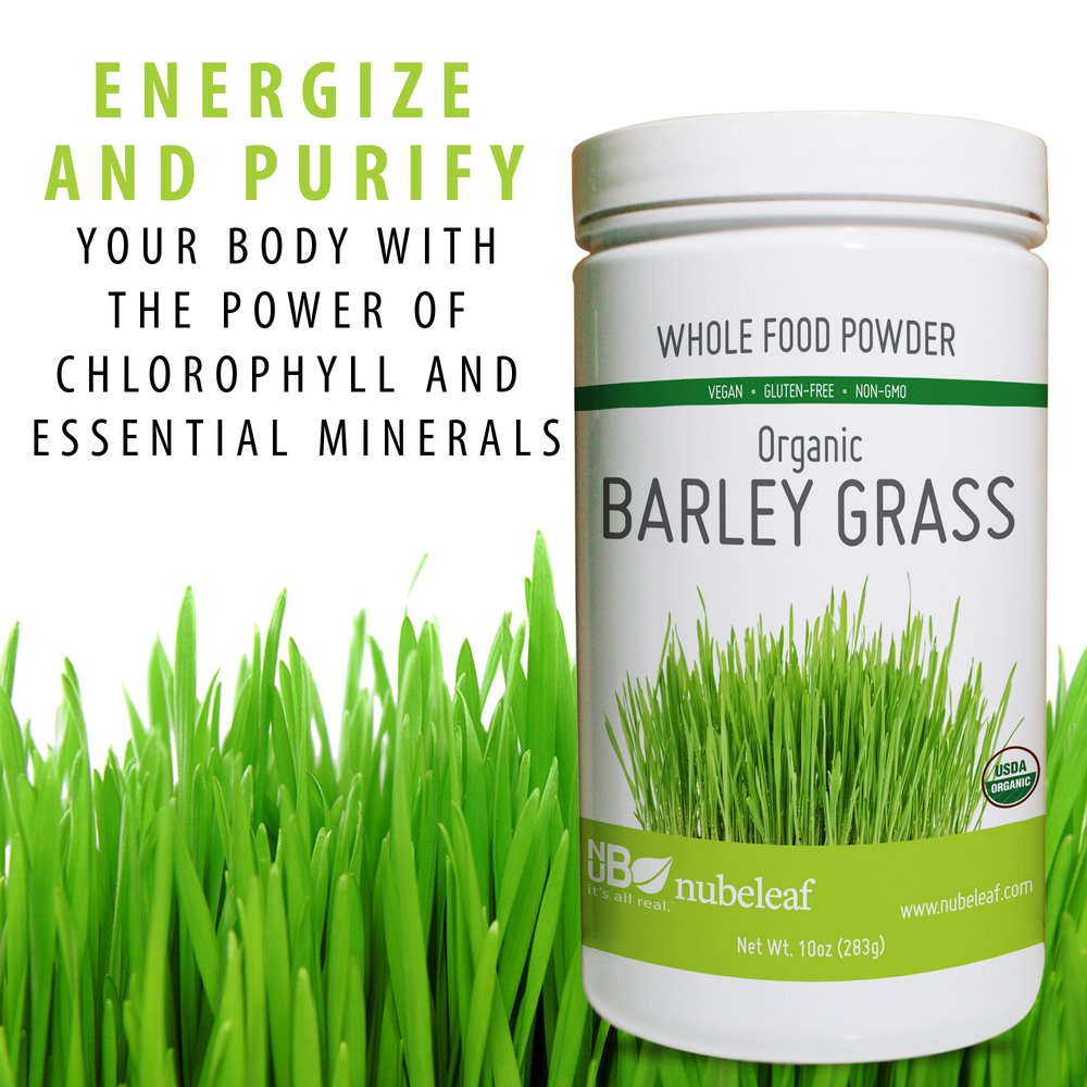 Organic Barley Grass Powder Nubeleaf