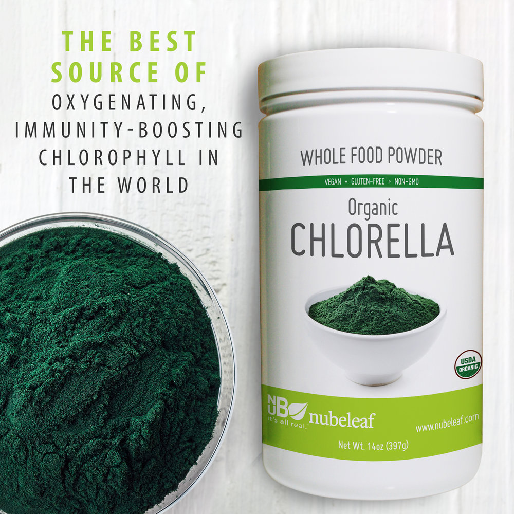 op gang brengen elkaar onderdelen Organic Chlorella Powder — nubeleaf