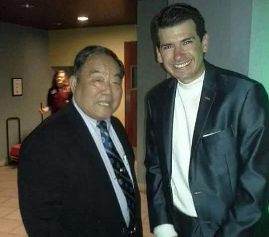 The Real Mr. Miyagi film showing Anhiem Garden Walk. Karate Grandmaster Fumio Demura