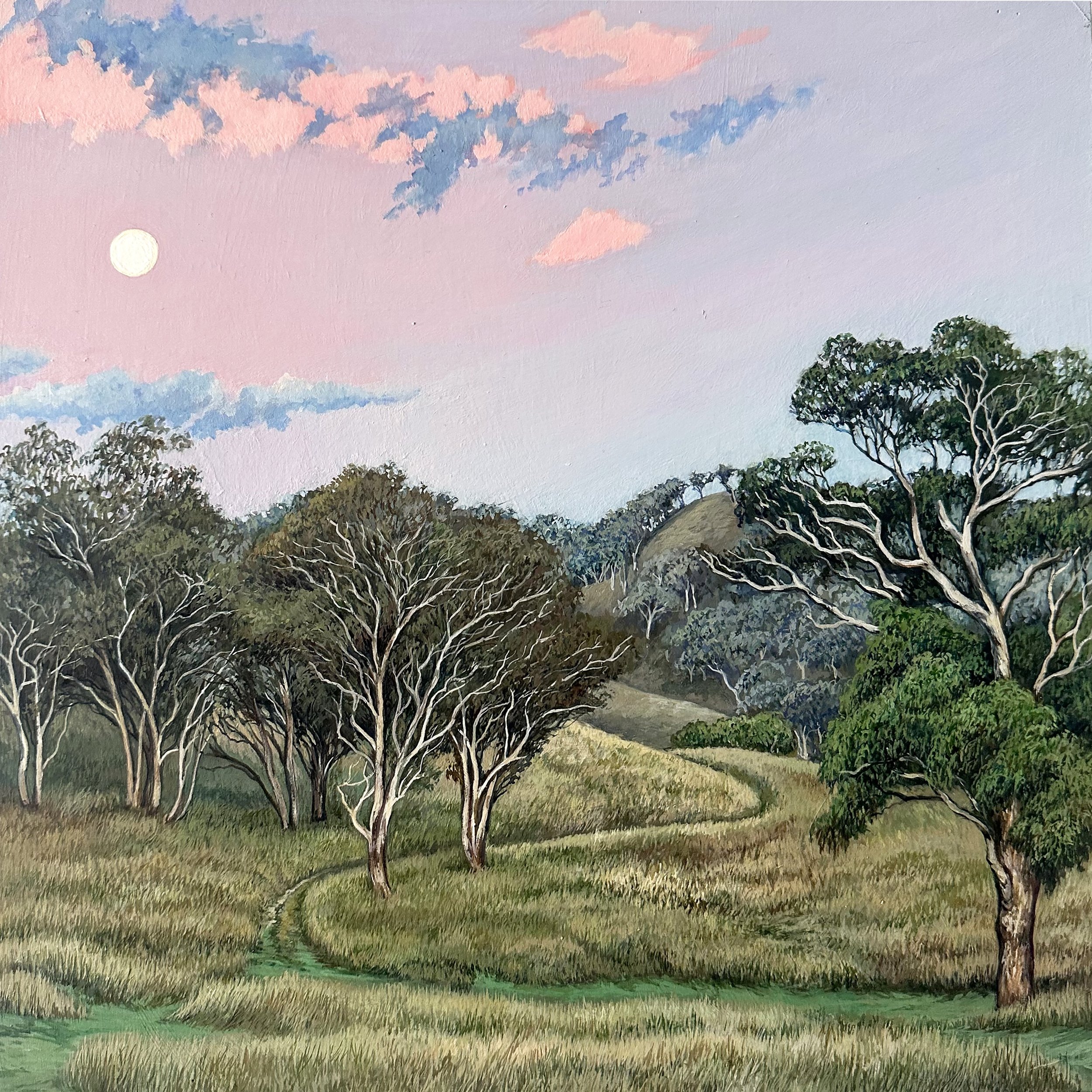 Moon-set, Bowling Alley Point