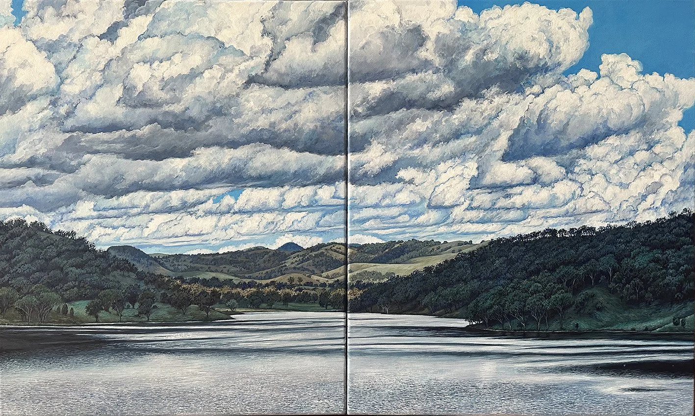 South across Chaffey Dam