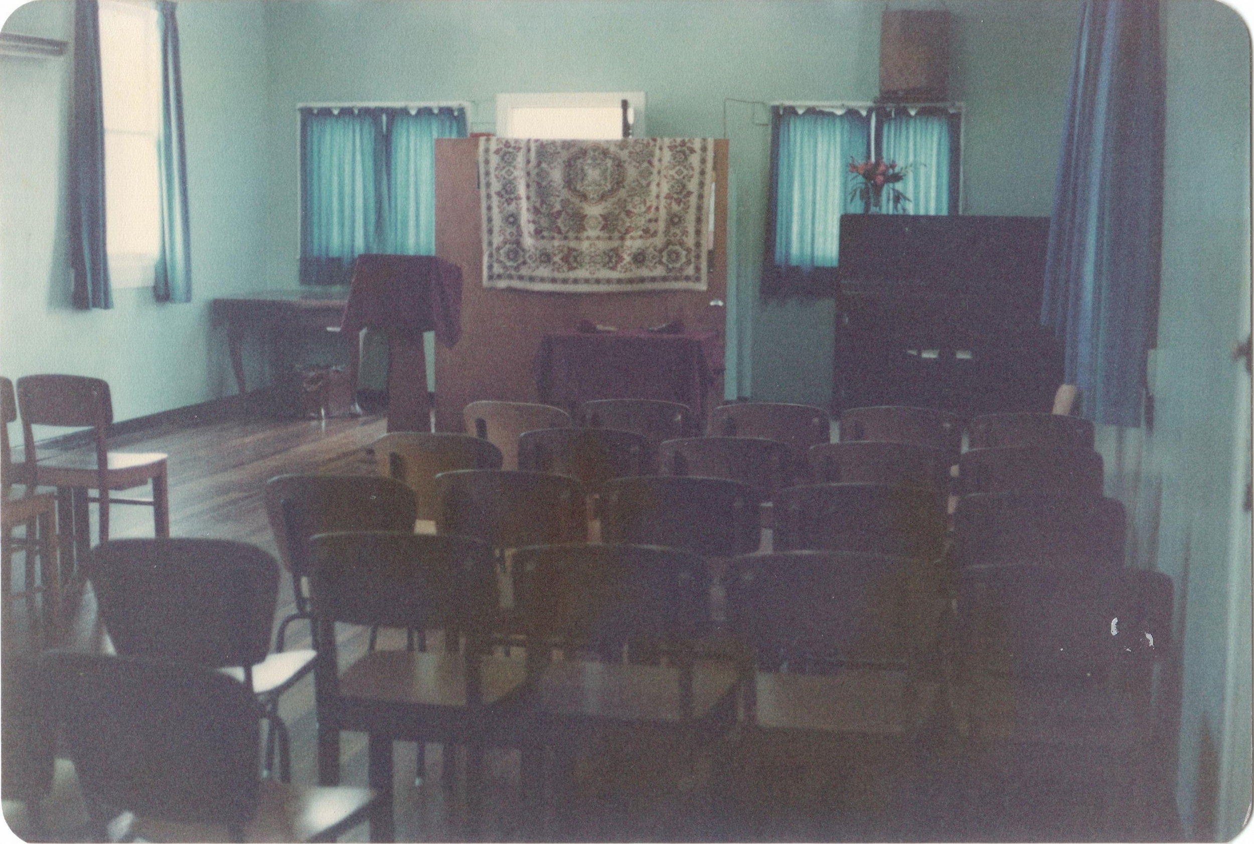 Inside St John Ambulance Hall