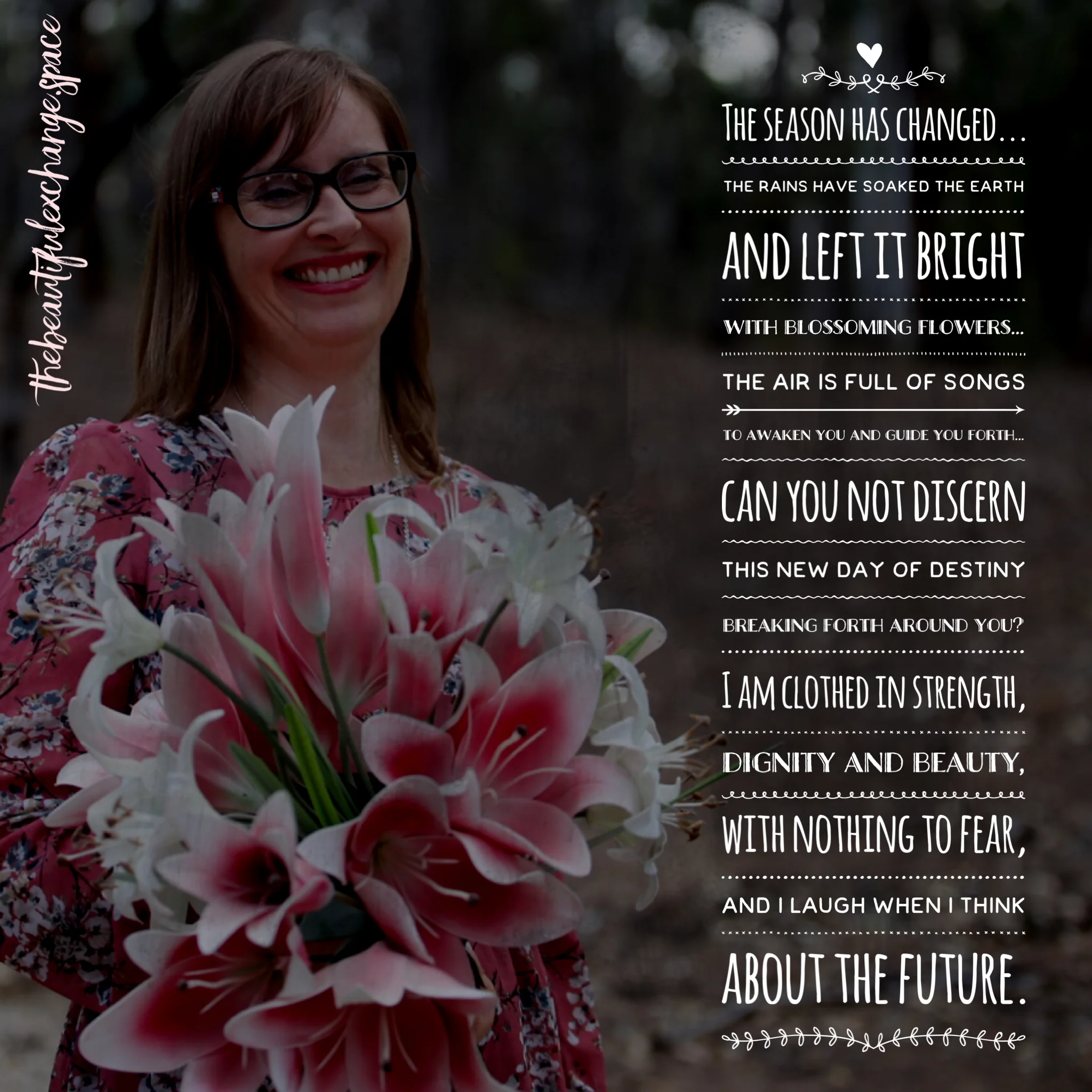 Laughter. Breaking. Forth.