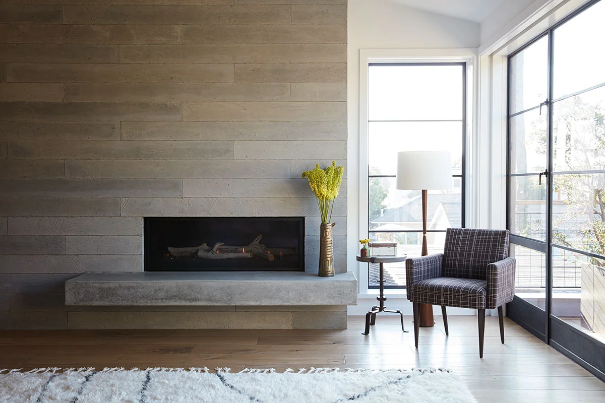 Modern-Farmhouse-Master-Bedroom-Cement-Tile-Fireplace-with-Steel-and-Glass-Windows-in-Venice-Beach-Designed-by-Carol-Allen-of-Studio-Allen-Architects-and-Kishani-Perera.jpg