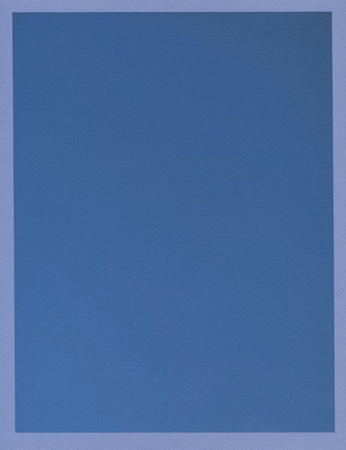   Colour on Colour Blue (Friday 2:14 pm) Pigment print, 8.5 x 11 in 