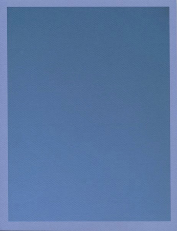   Colour on Colour Blue (Friday 3:28 pm) Pigment print, 8.5 x 11 in 