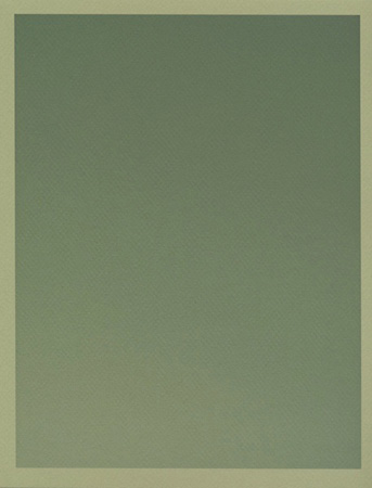    Colour on Colour Green (Tuesday 3:26 pm) Pigment print, 8.5 x 11 in 