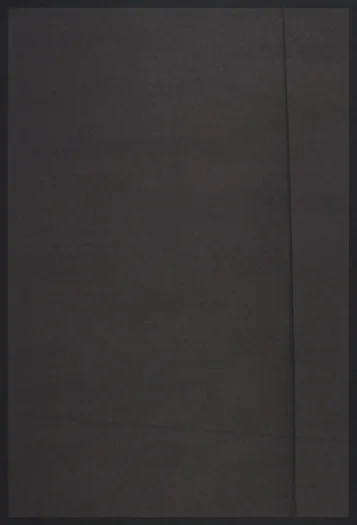 Negative Folds and Lines #5, 2010 Unique pigment print on black folded paper, 35.5 x 52 cm