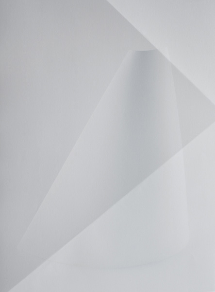 Paper Works (Blue) #2, 2010 Pigment print on folded paper 70 x 50 cm