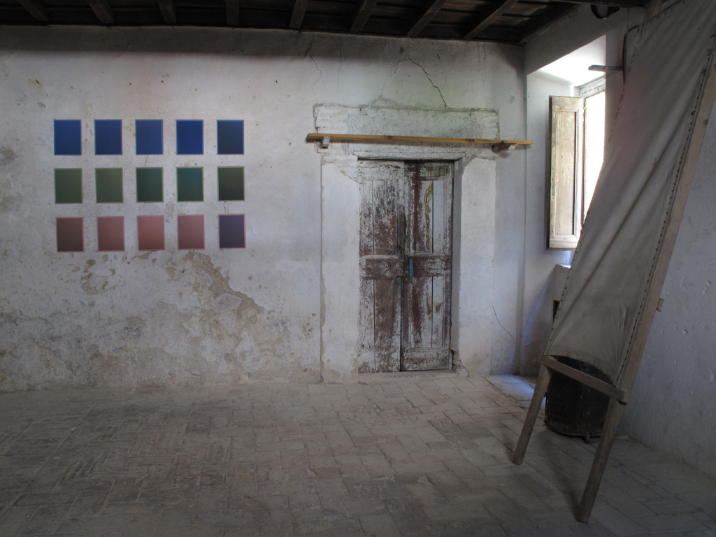   As It Is, 2011 Site-specific installation in abandoned 17th century pharmacy Montasola, Italy 