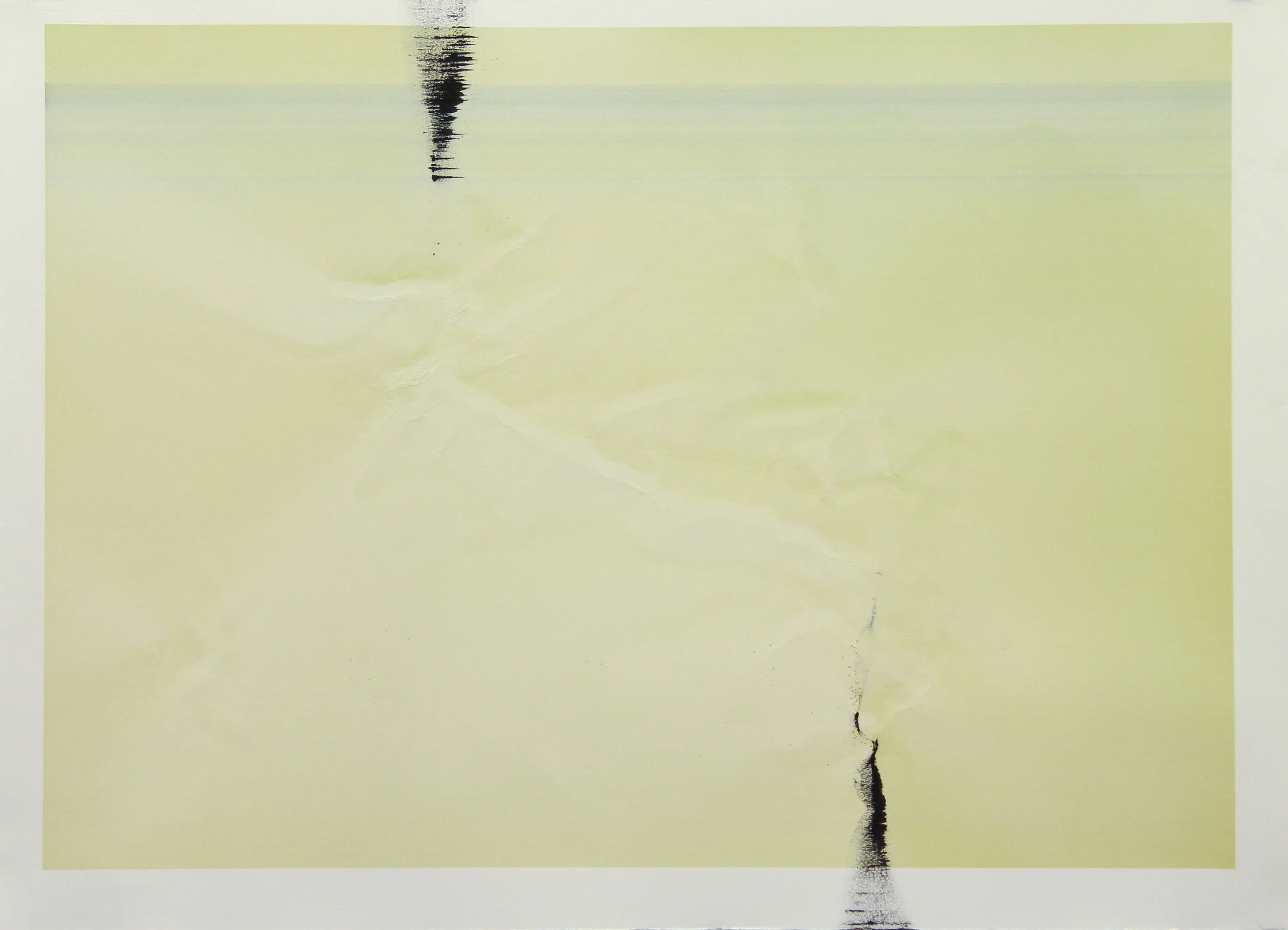 Tinted Headstrike #8, 2015 Unique giclée print, 107 x 78 cm