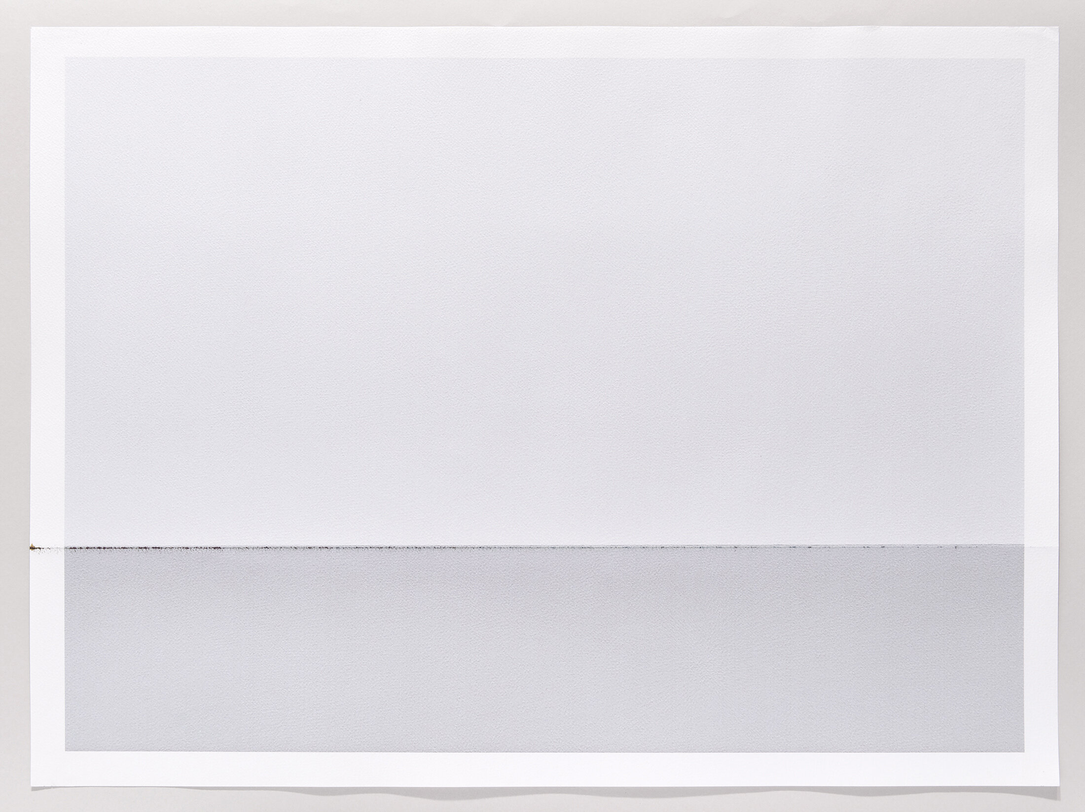   Headstrike #3, 2014 Giclée print on folded paper 70 x 50 cm 