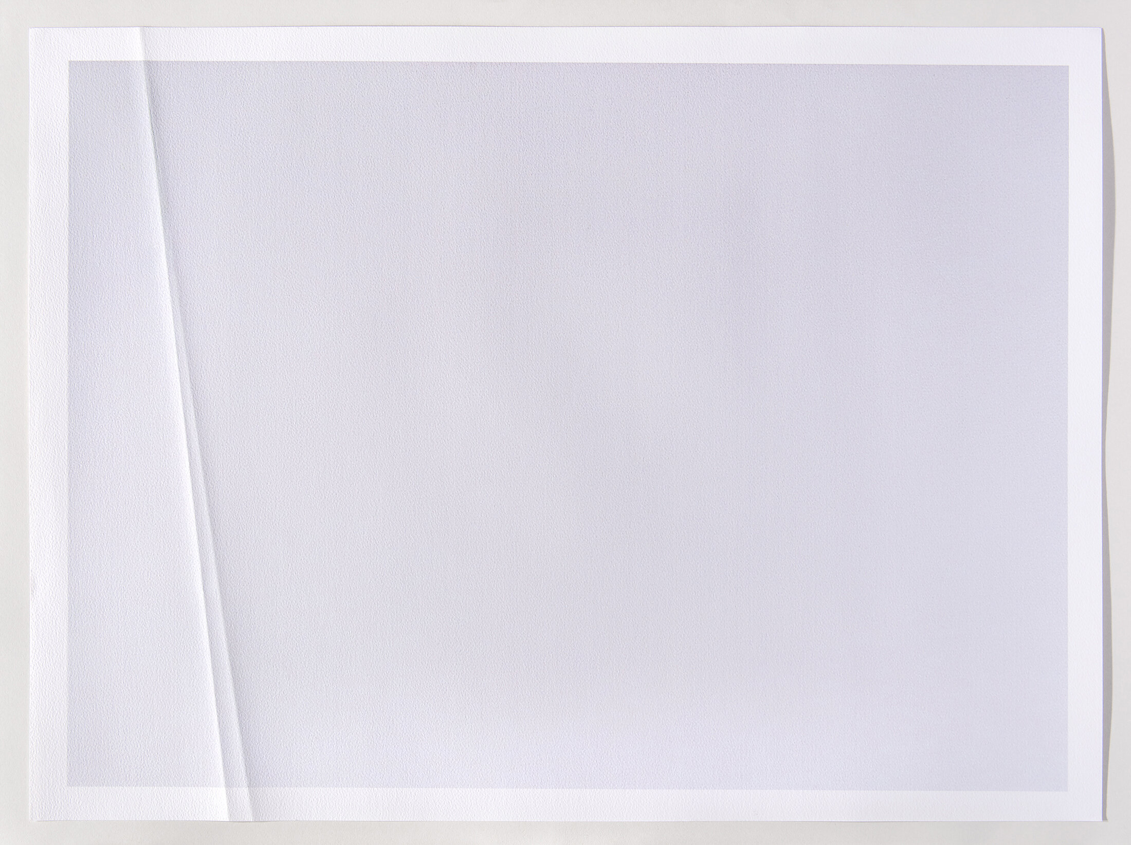   Headstrike #5, 2014 Giclée print on folded paper 70 x 50 cm 
