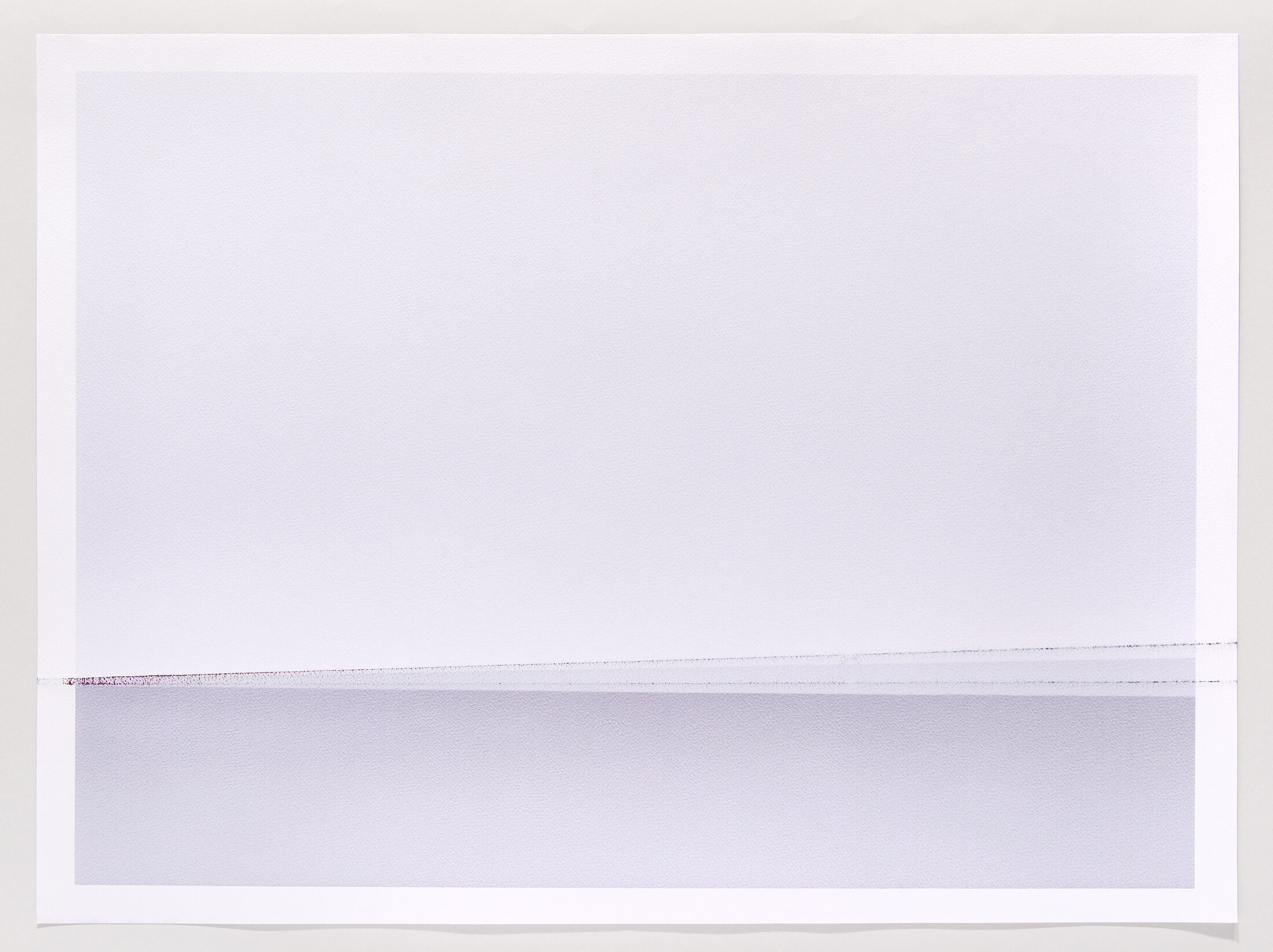   Headstrike #7, 2014 Giclée print on folded paper 70 x 50 cm 