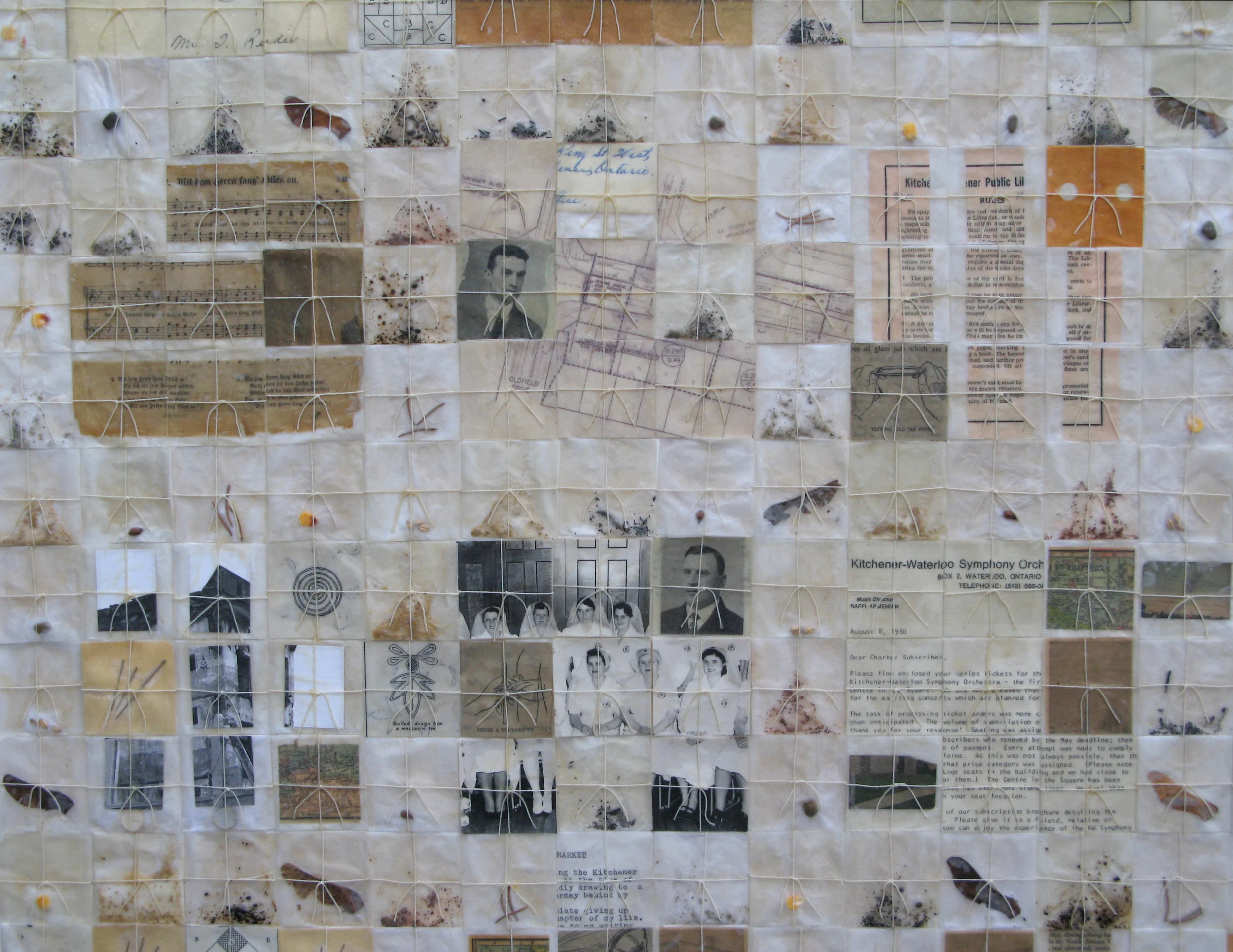 Paper Memory (detail).