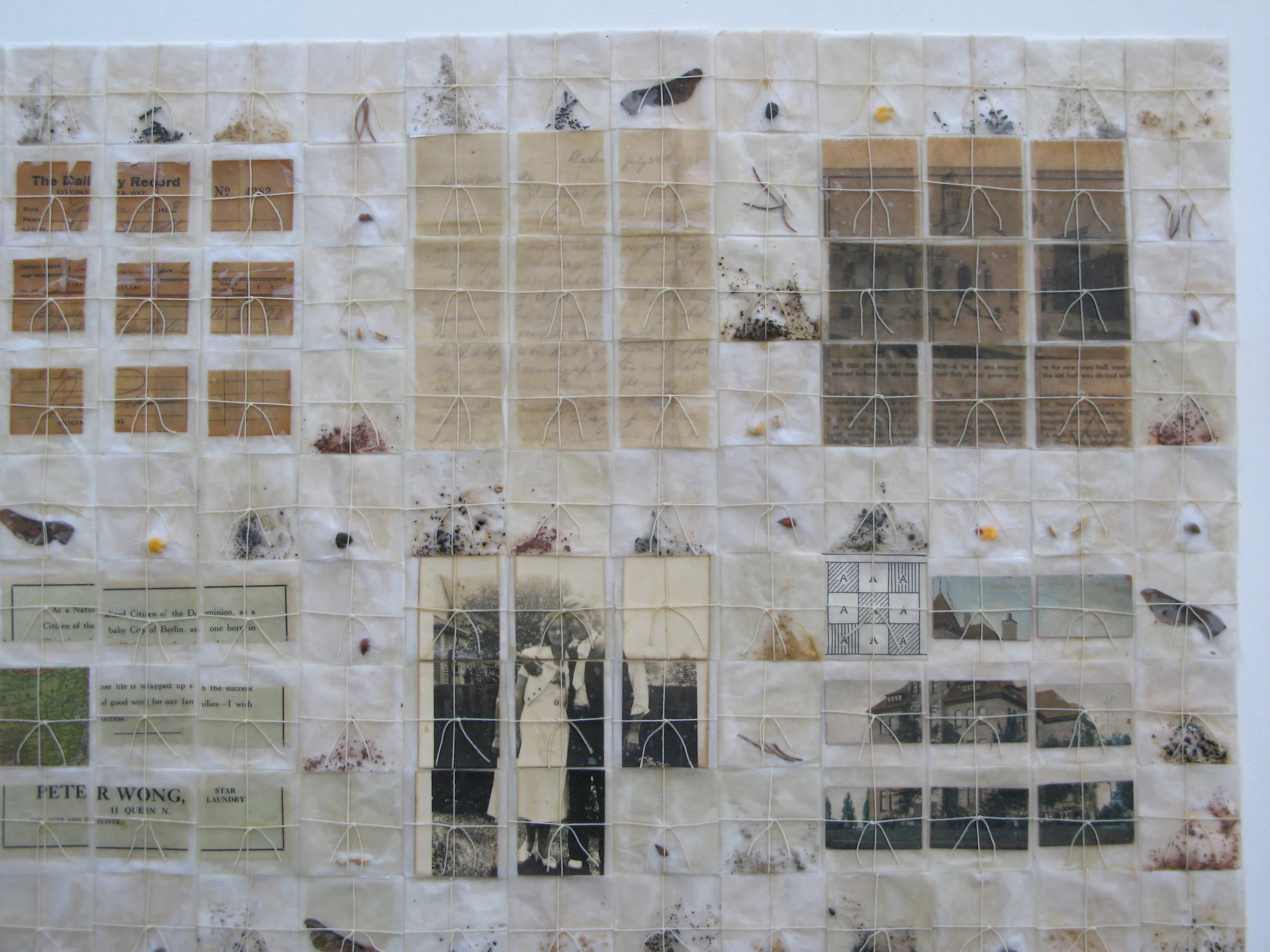 Paper Memory (detail).