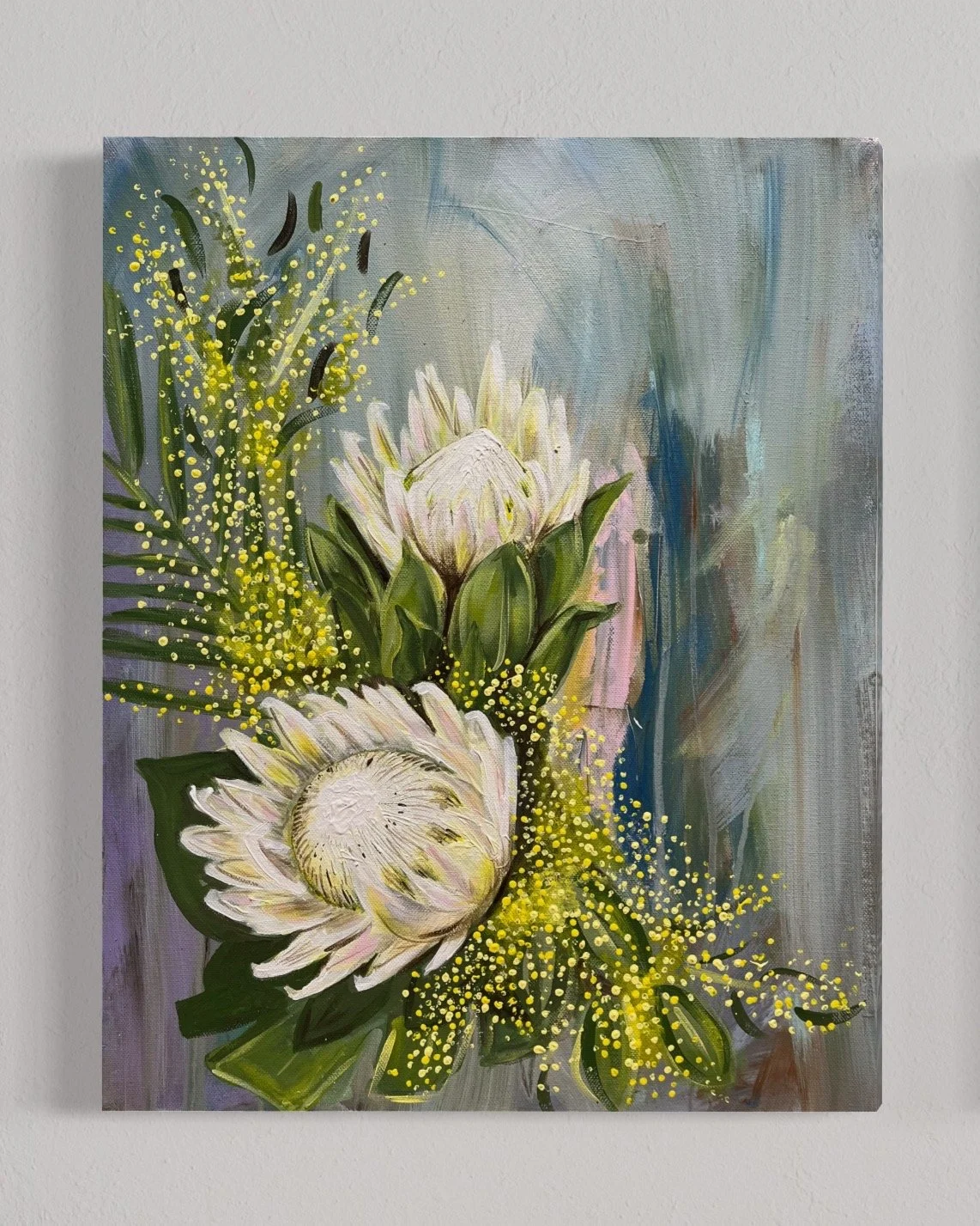2. Proteas & Wattle | $750 for pair | SOLD