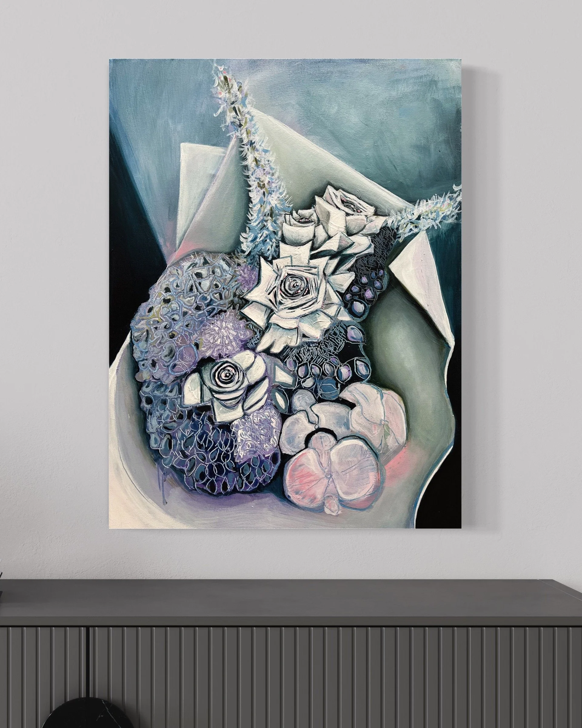 2. Flower Heart | $450 | SOLD