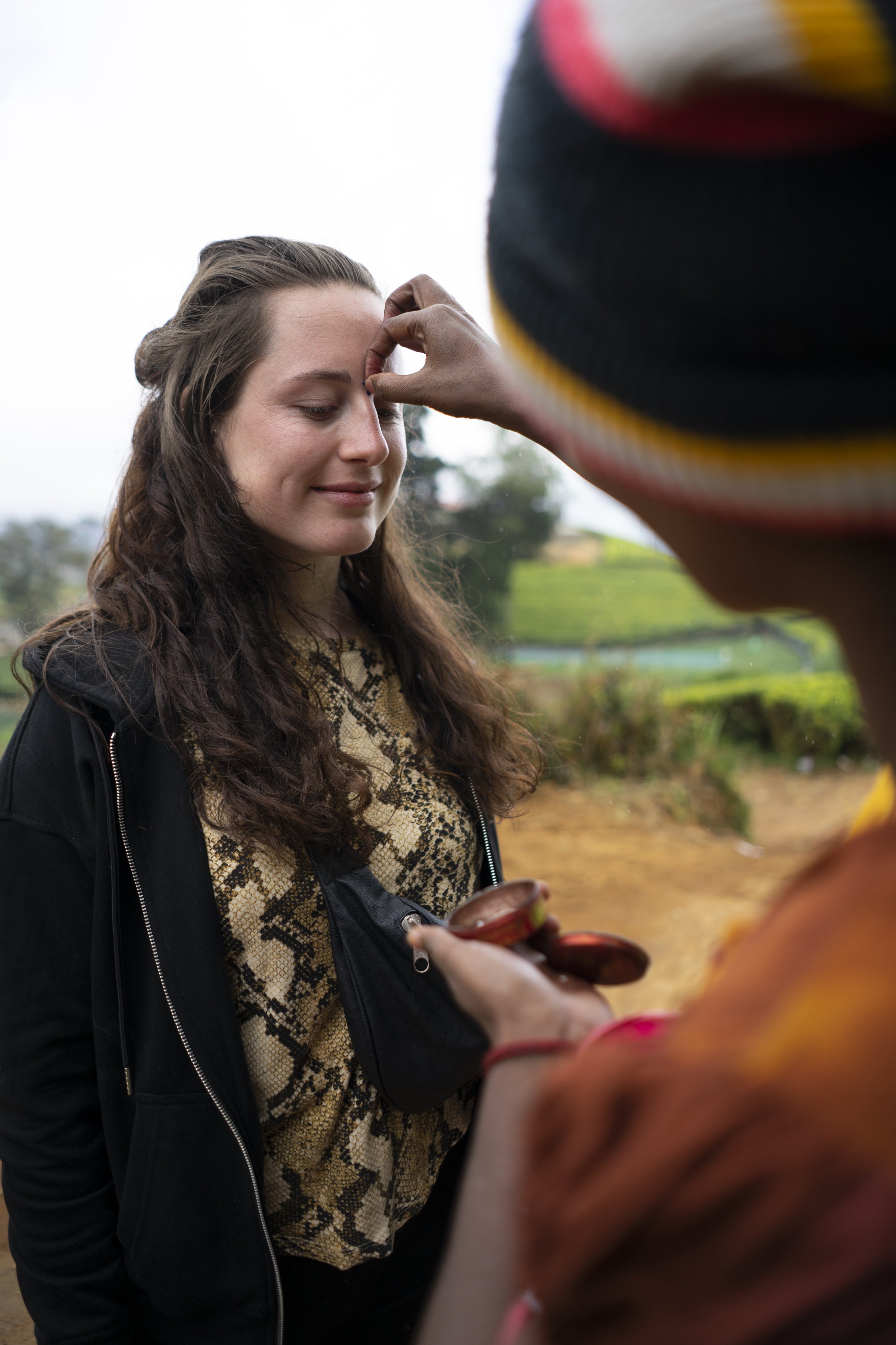 natural skin tones film look lightroom portrait before after