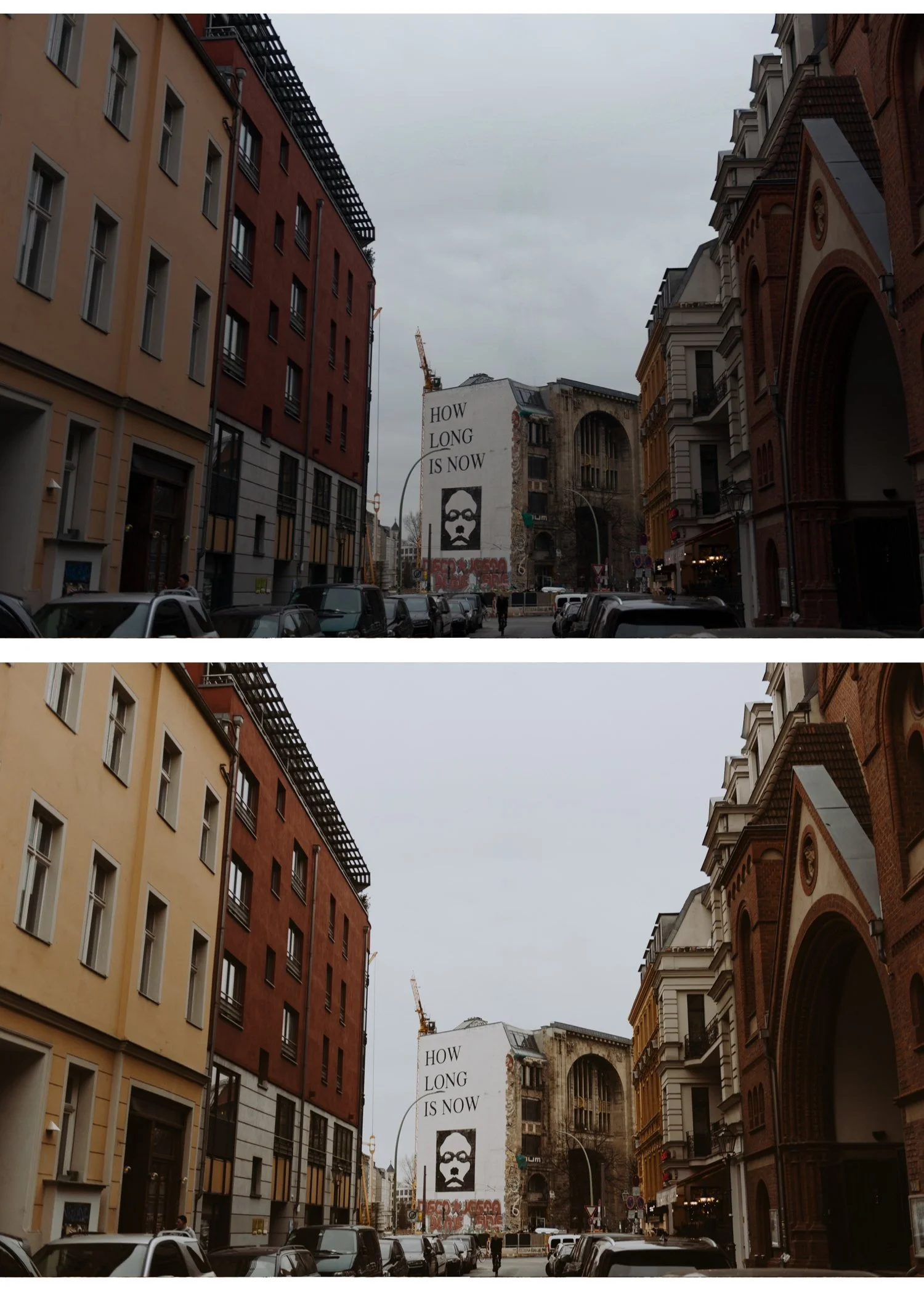 VSCO M Series Lightroom preset bundle containing 6 different moody and minimalist film filters.