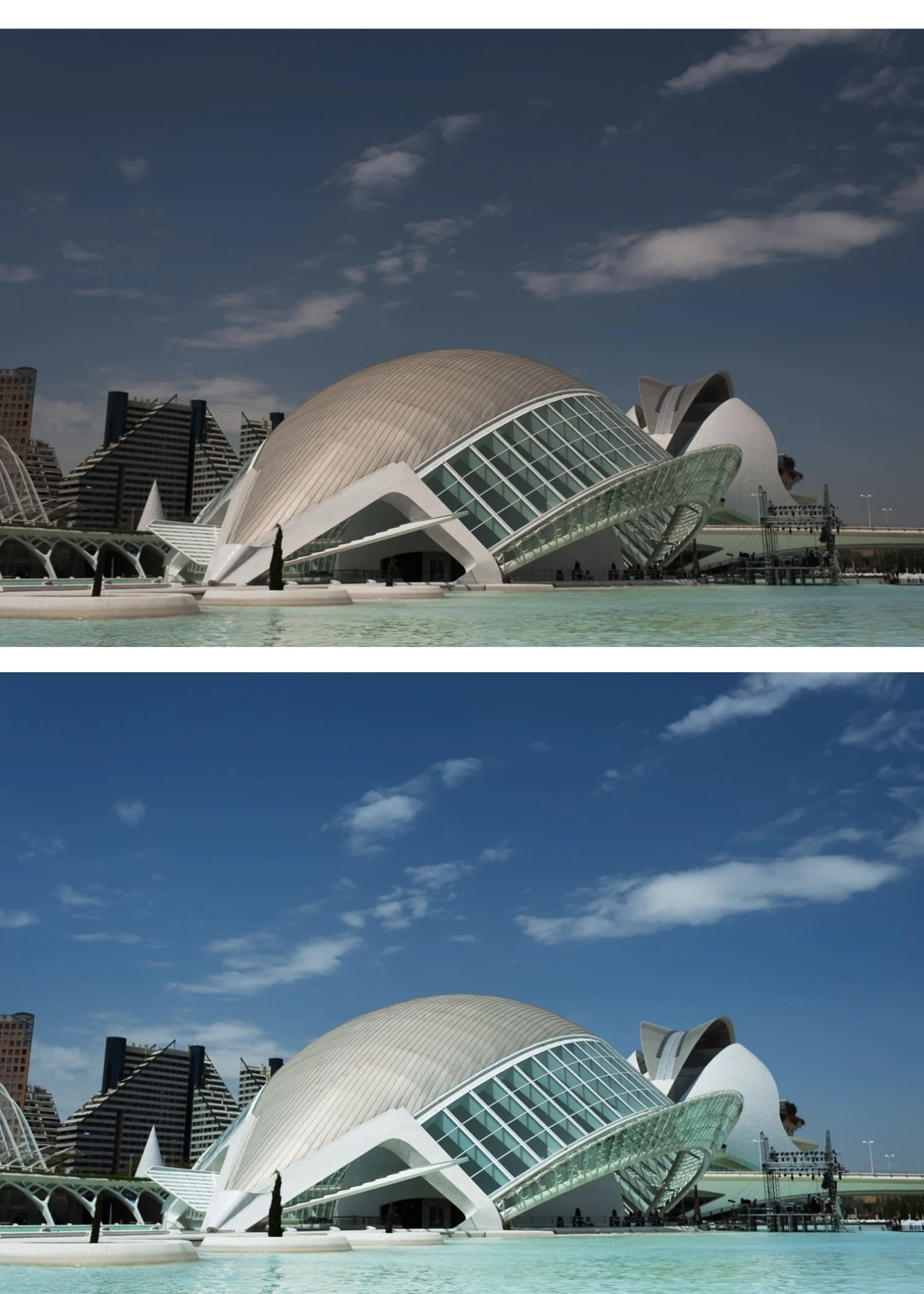 N-Series Modern Classic Lightroom preset for a bright, radiant, and clean lifestyle look. Before and after edit using the N1 New Modern filter