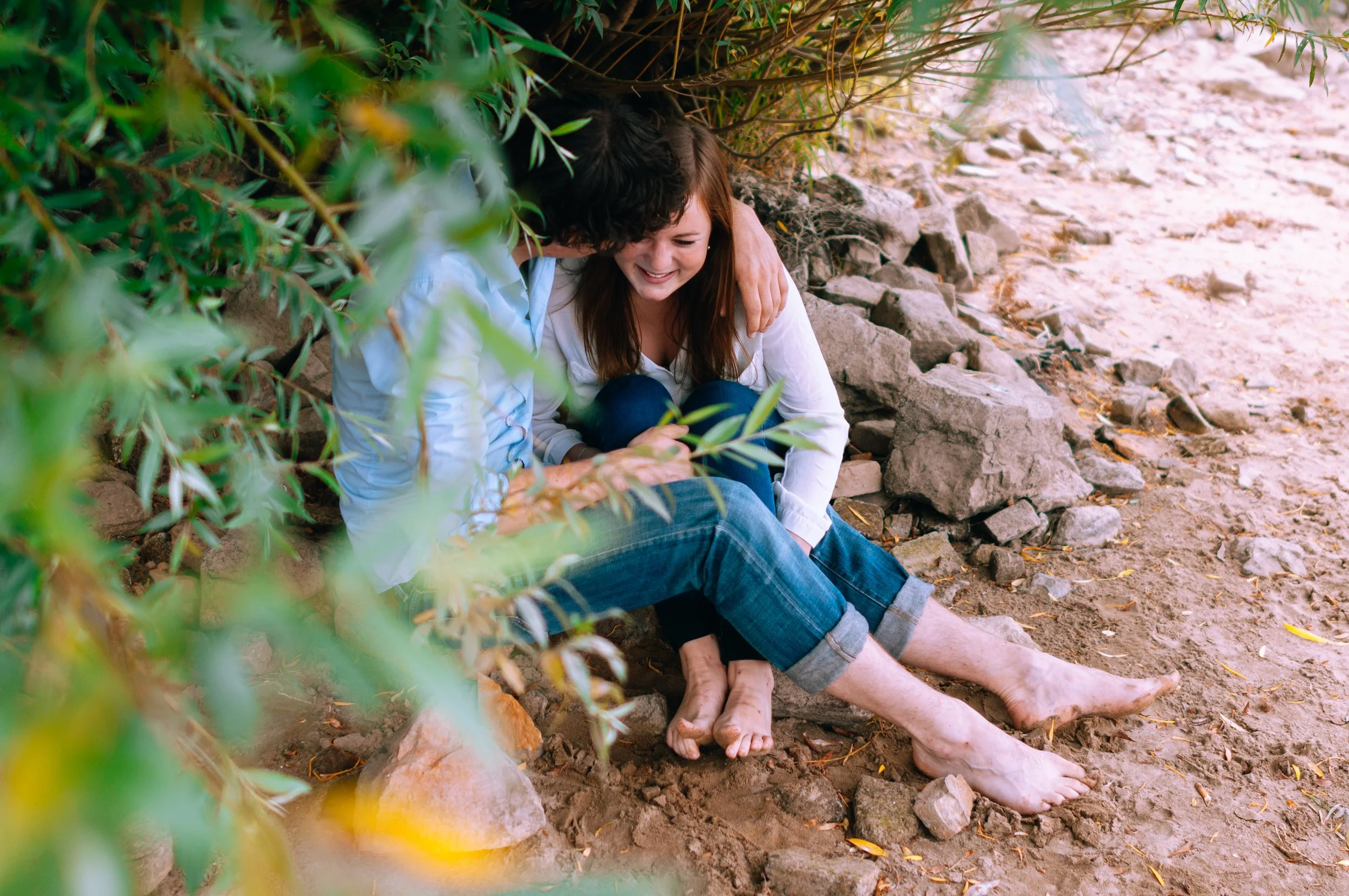 natural skin tones film preset Lightroom portrait example