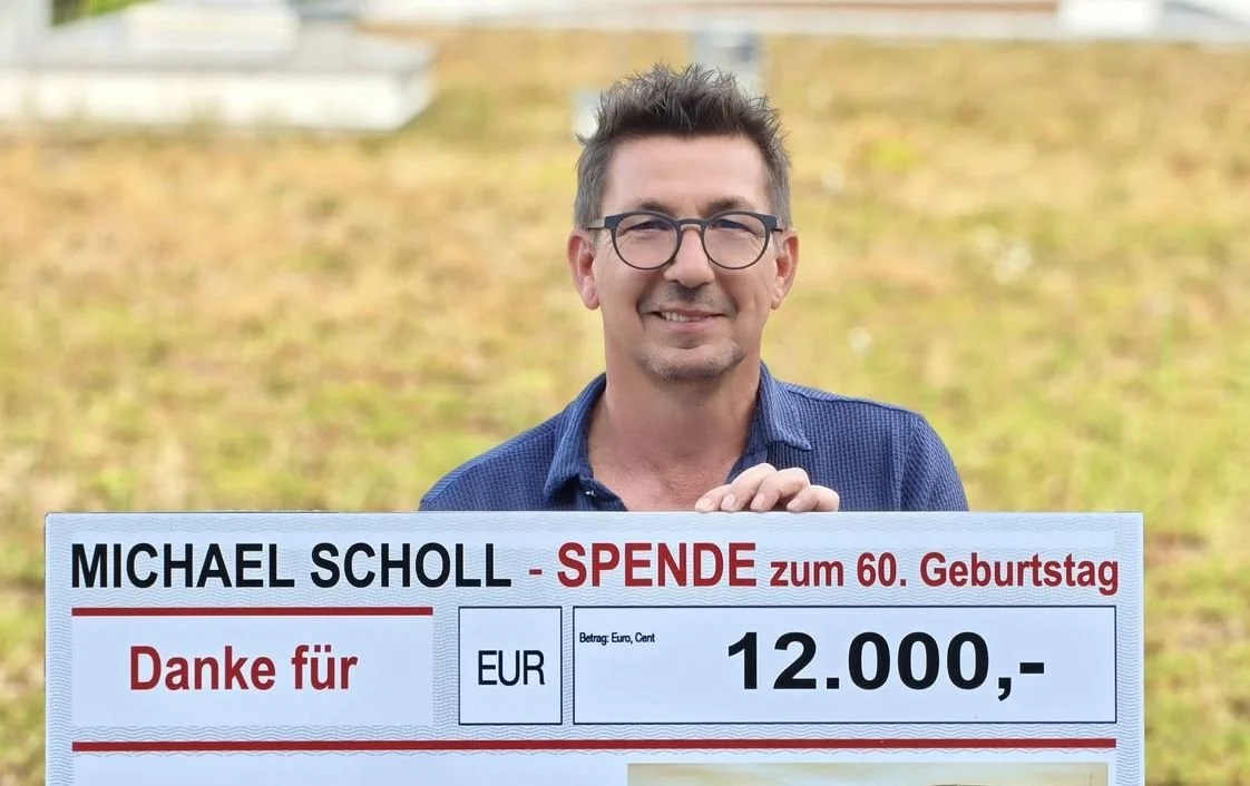 Seit Jahren engagiert, zum Geburtstag großzügig unterstützt