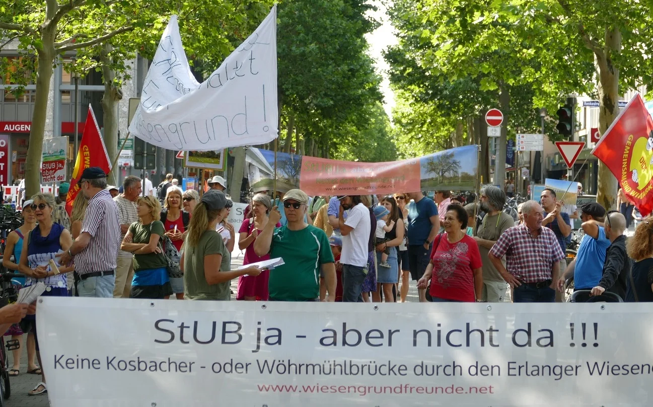 1. Demo und Aktion am  20. Juli in der Innenstadt