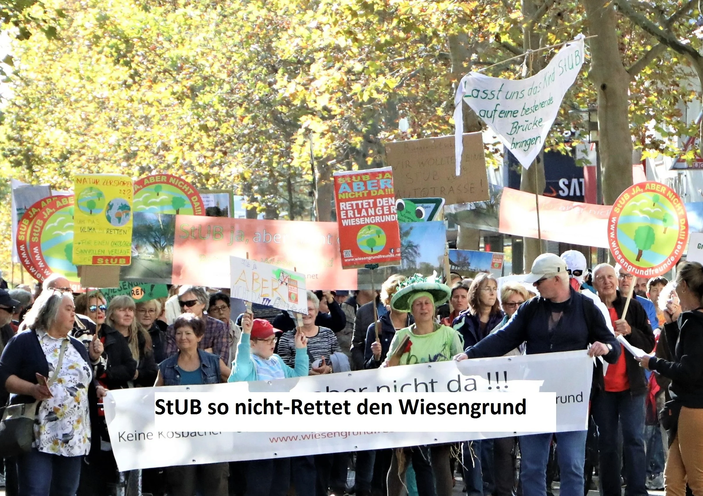 Die StUB von oben — Bürgerinitiative Wiesengrundfreunde