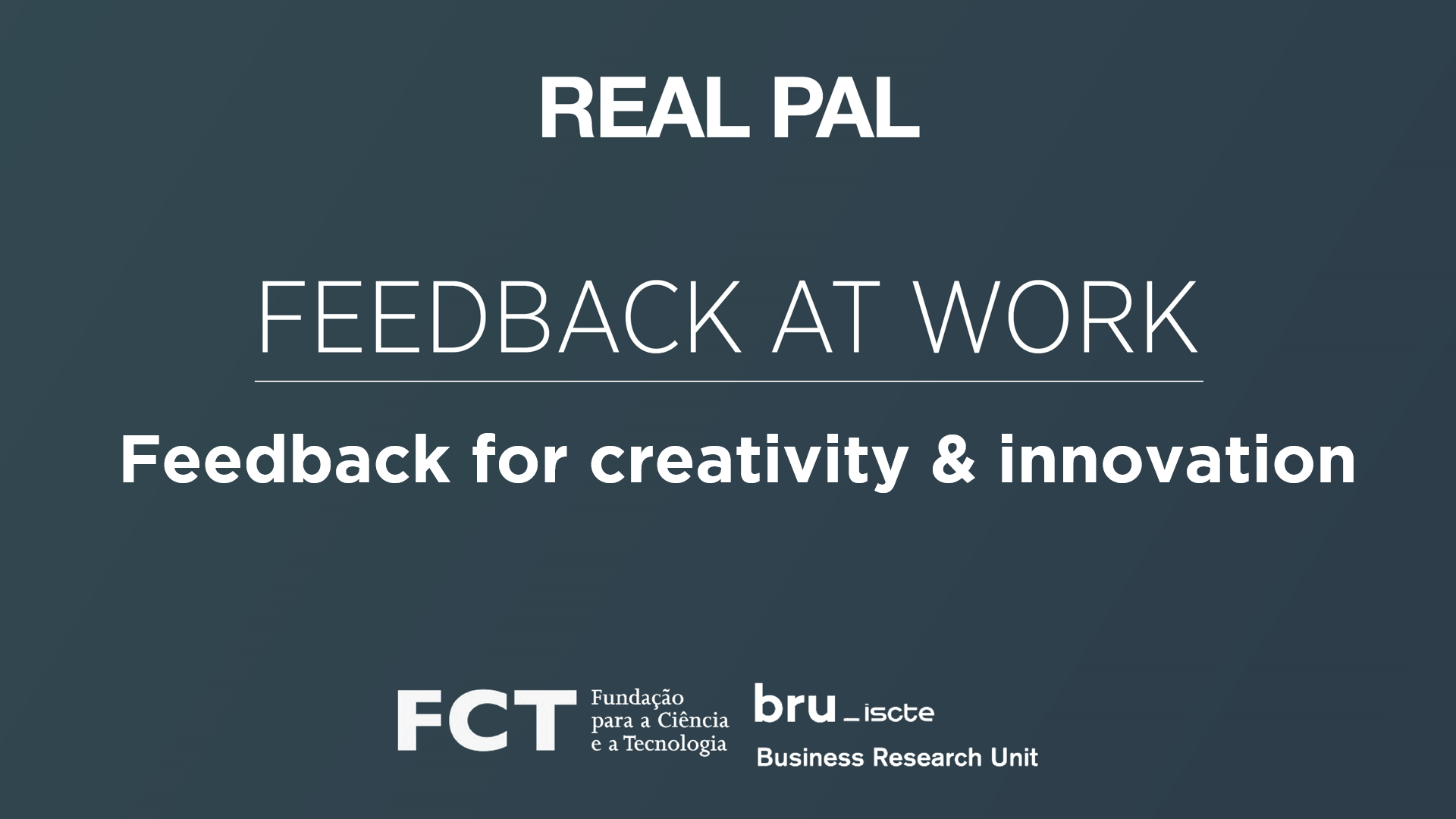 Feedback for Creativity and Innovation