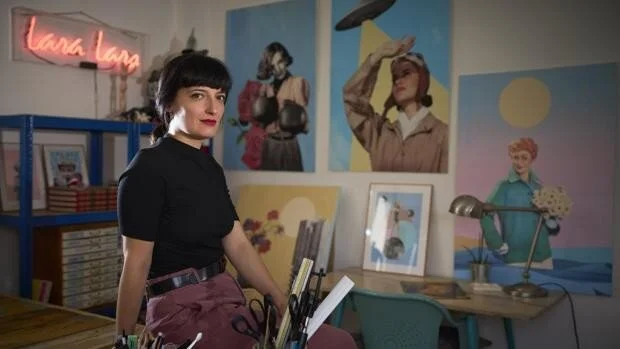 La ilustradora y arquitecta Lara Lars