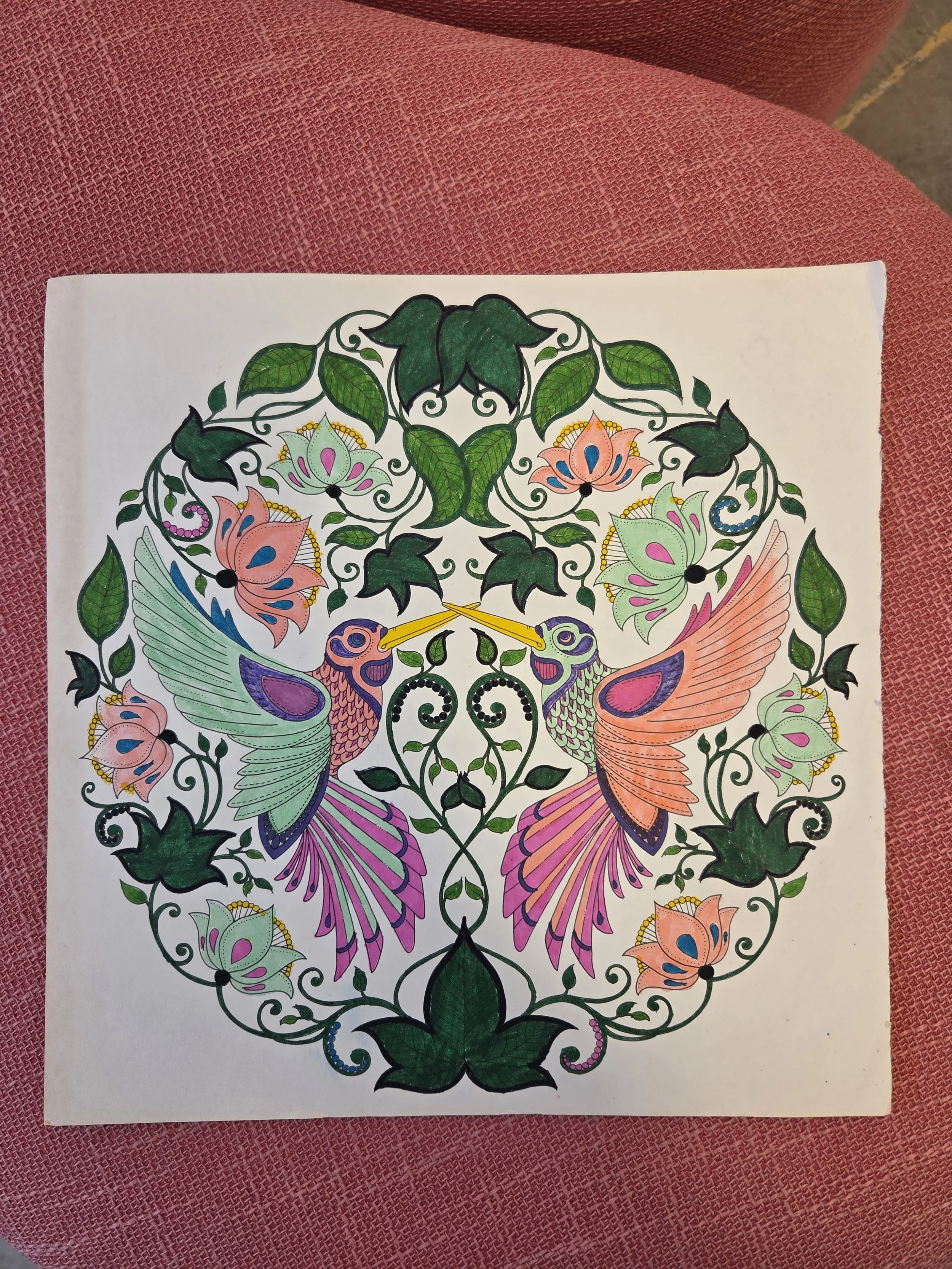 Mandalas on paper circa 2017
