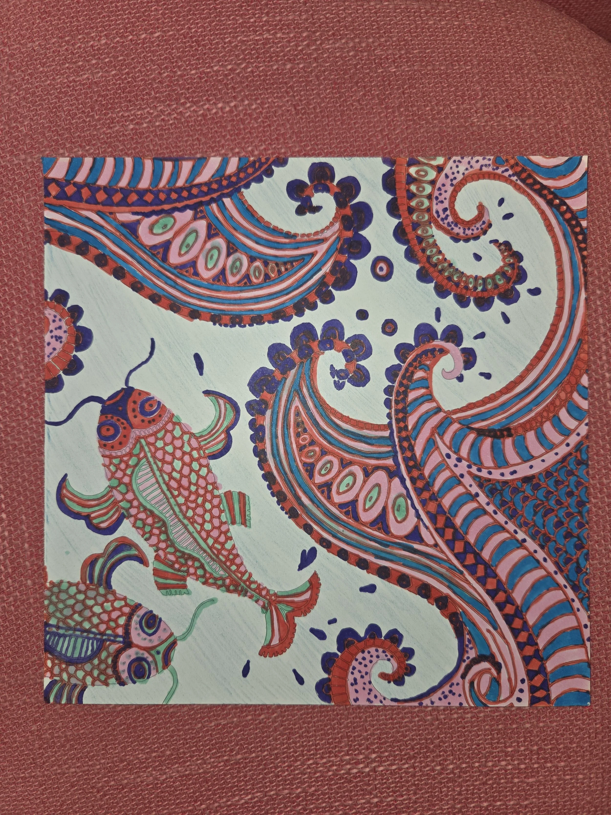 mandalas on paper circa 2017