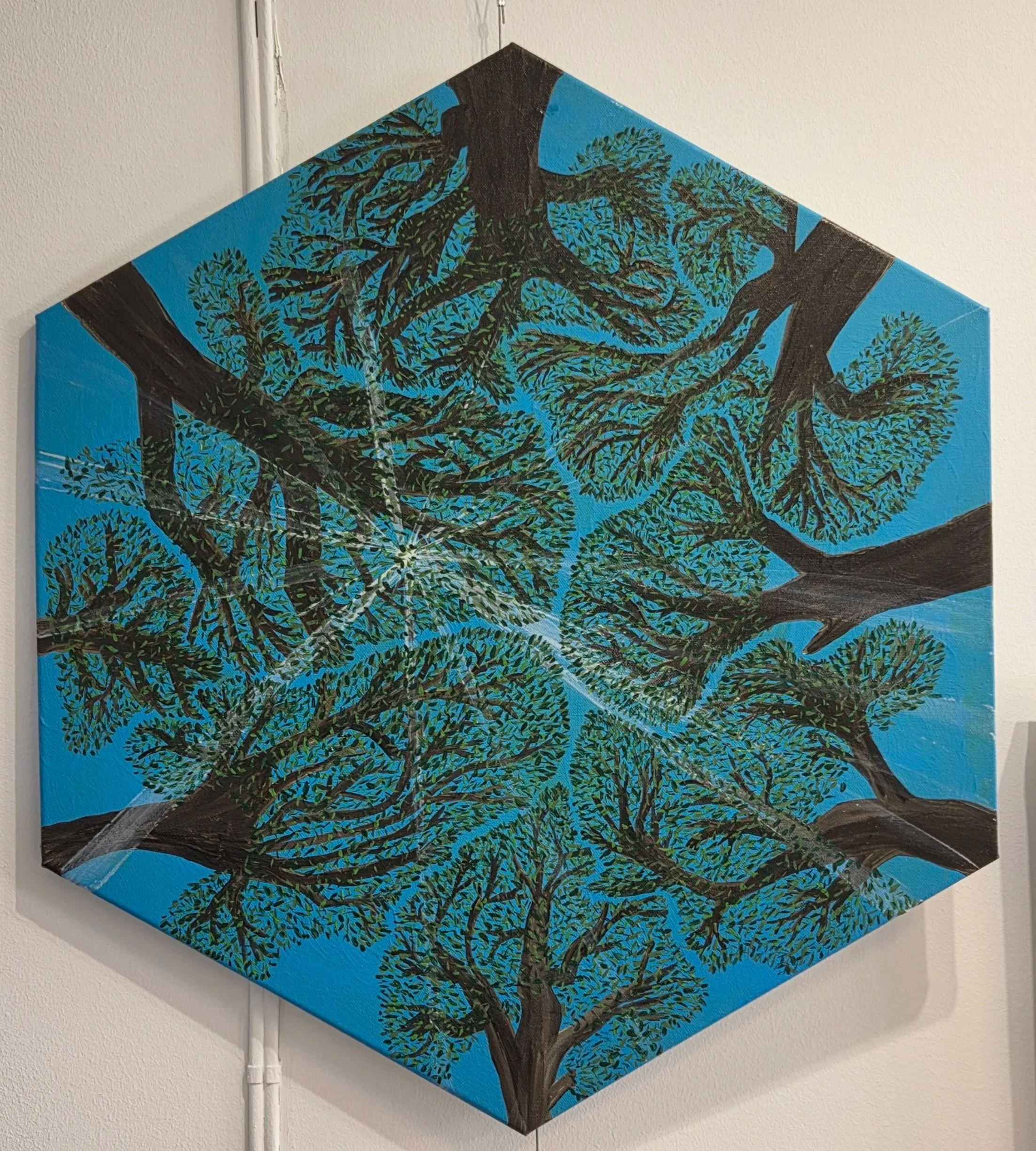 Peaceful Grounding 61x70 cm Acrylic on Canvas 2026
