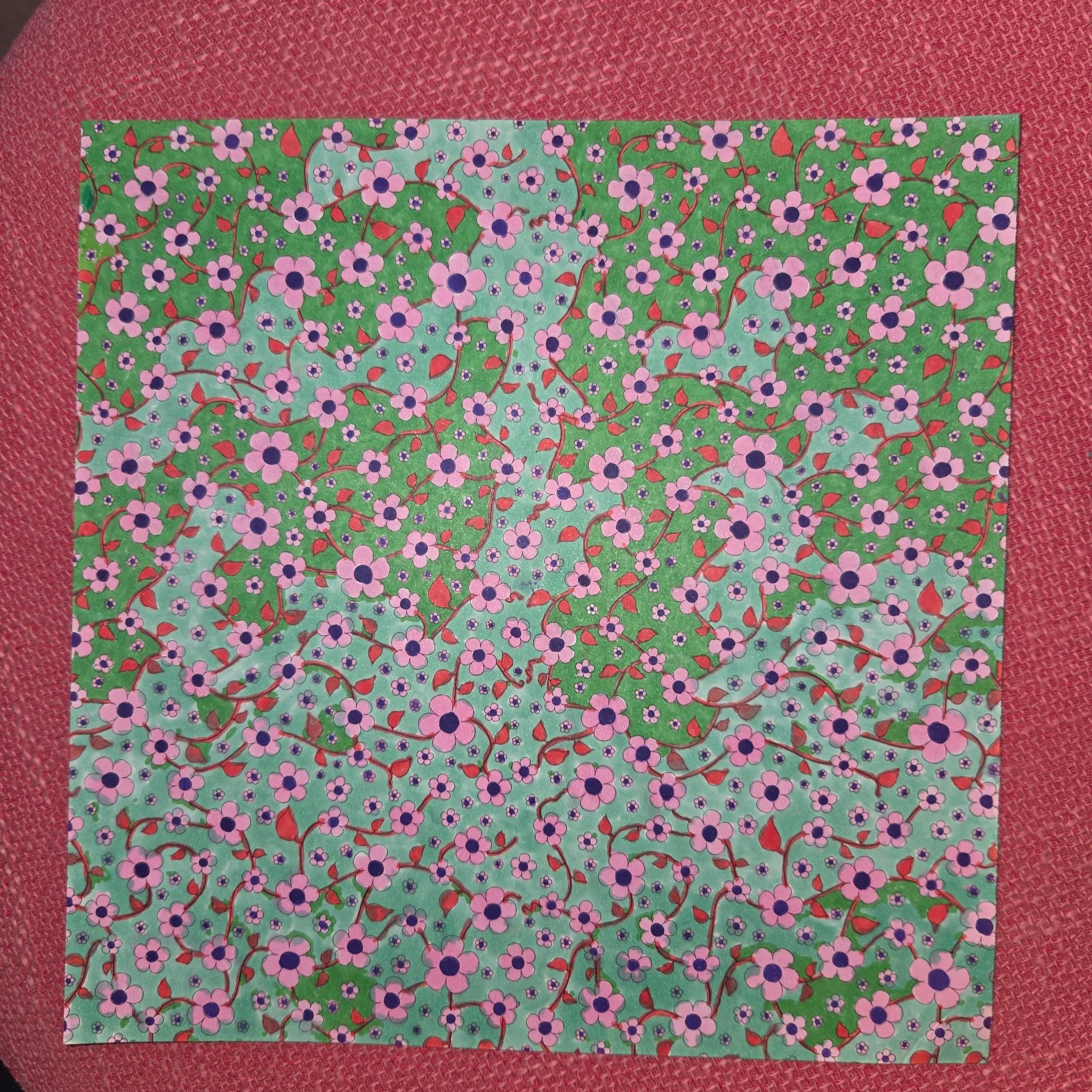 mandalas on paper circa 2017