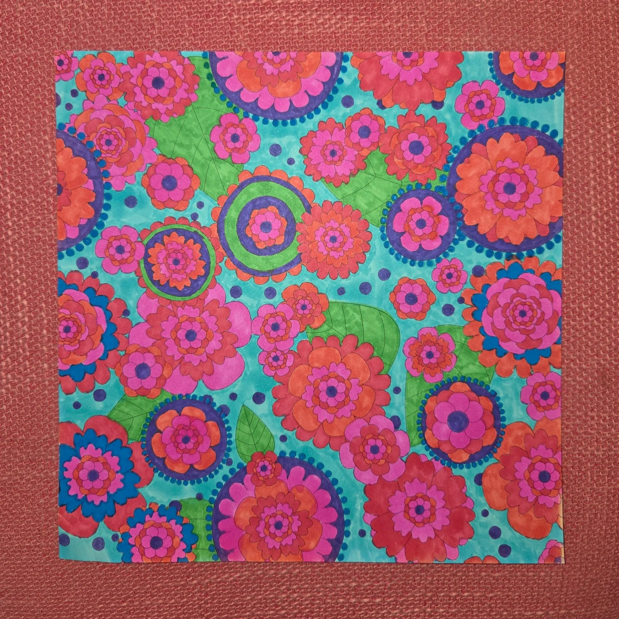 Mandalas on paper circa 2017