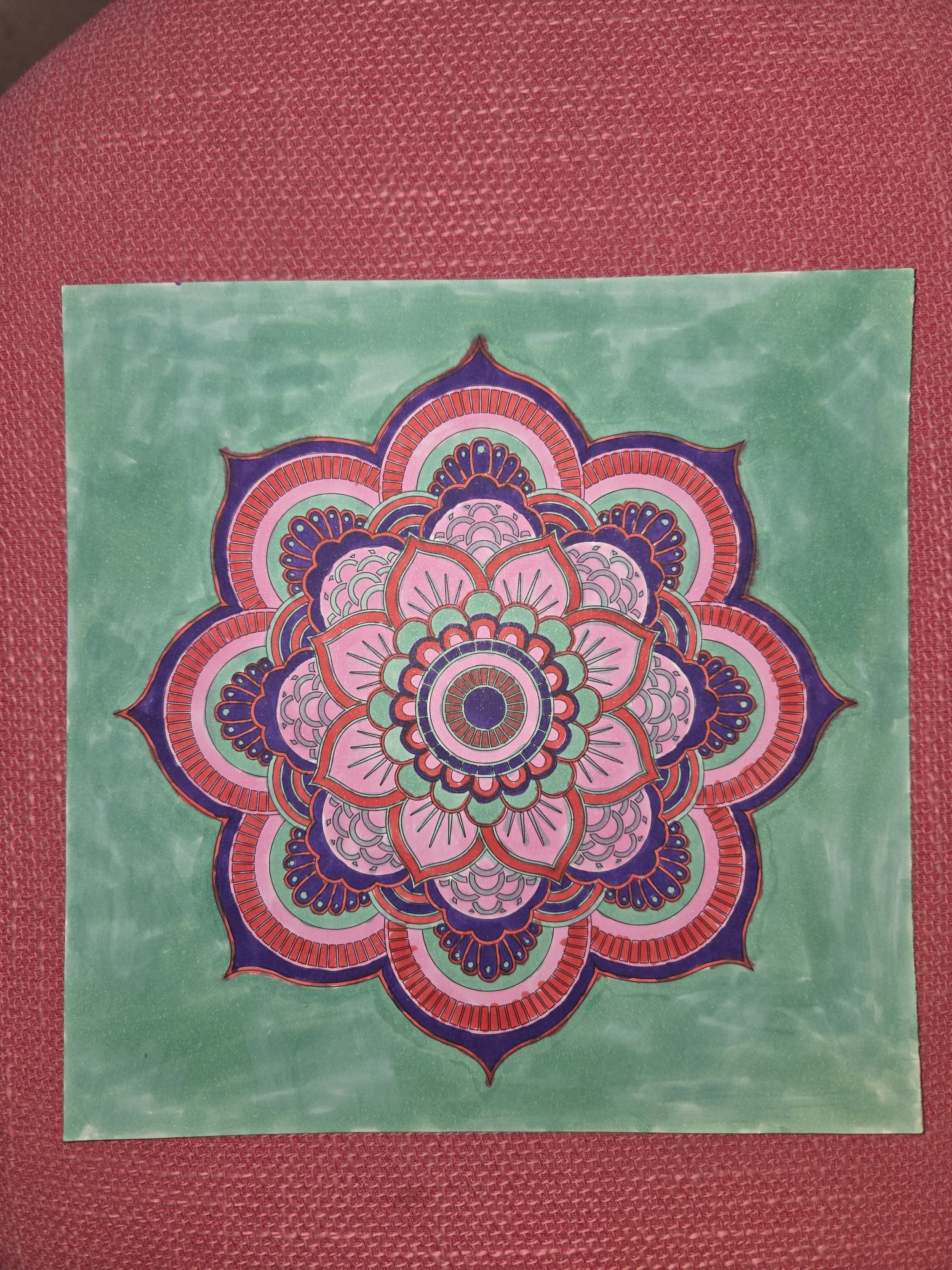 Mandalas on paper circa 2017