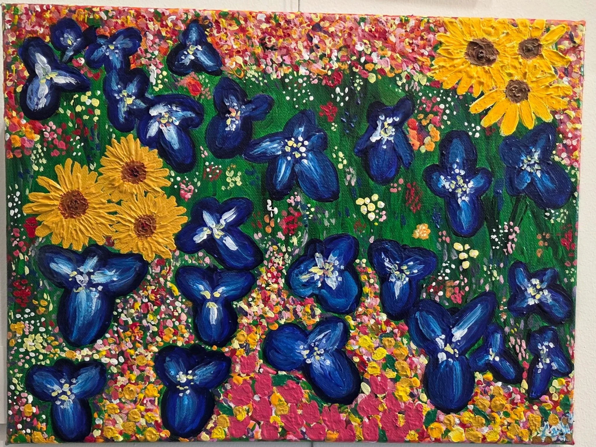 L'amitié au delà des saisons
40x30 cm
Lea Nasnas Chami - Ley 2026
Acrylic on canvas