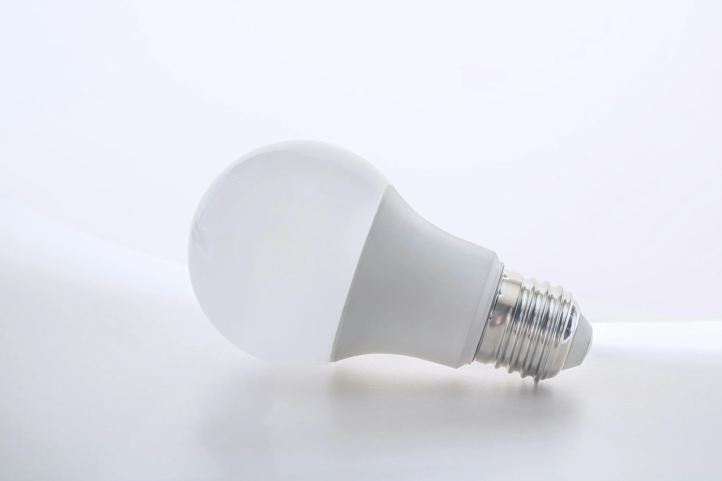 Bright Idea!/Change old bulbs for LEDs. They last longer, shine brighter, and use up to 80% less electricity, saving around £45 a year and reducing CO2 emissions by 35kg##
