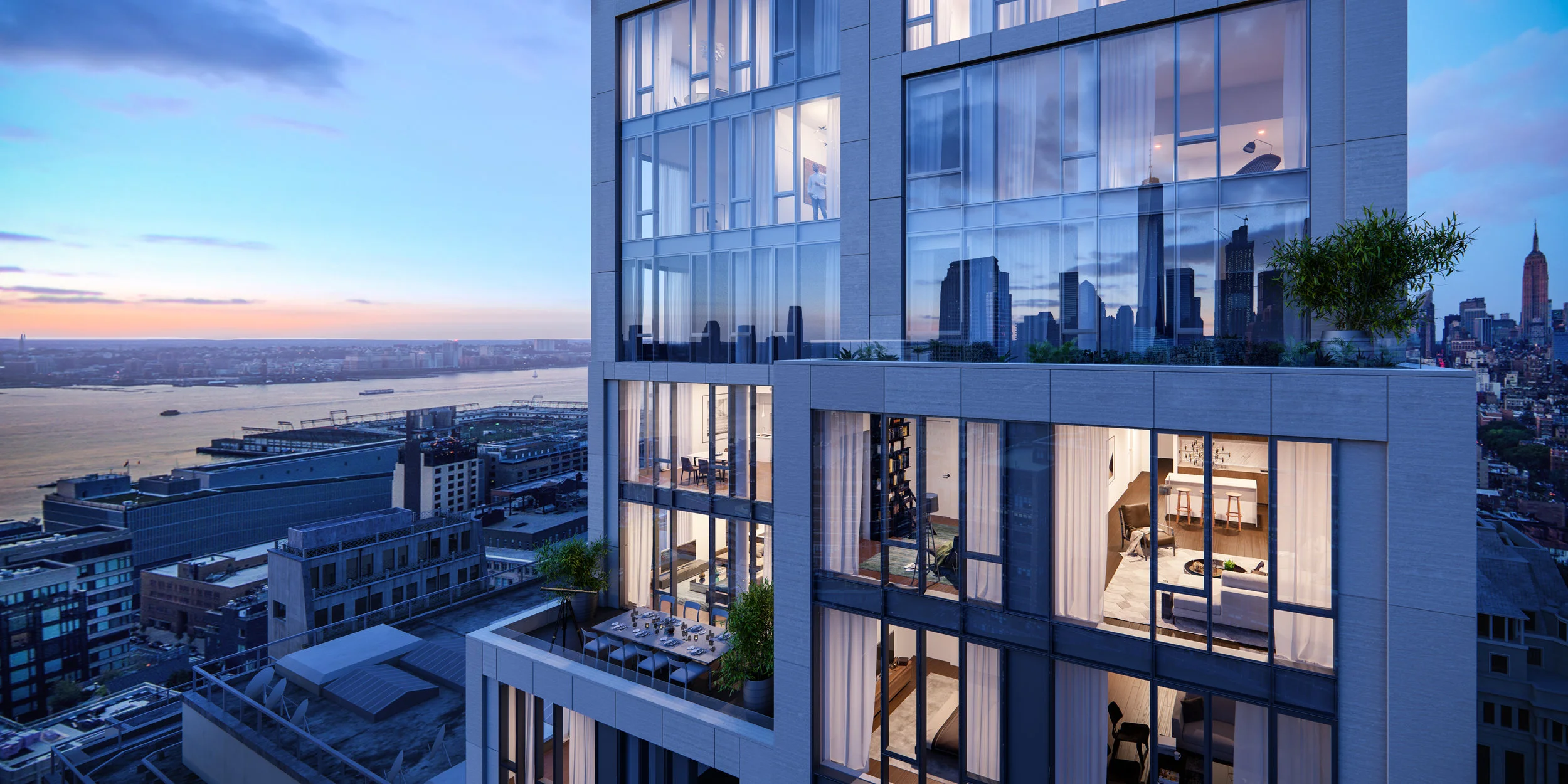 EAST VIEW, HUDSON RIVER