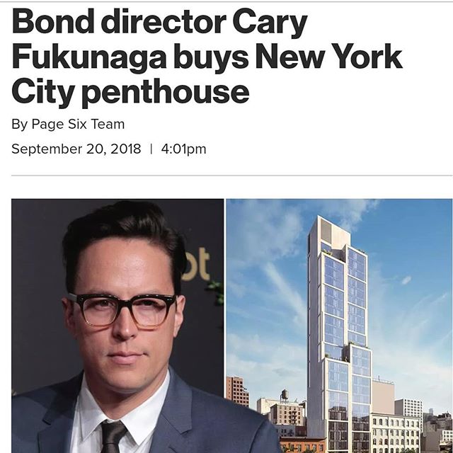 James Bond director buys PH @ #570broome designed by builtd. Perfect match for such cinematographic views!  #builtd_nyc #nycarchitecture #design #newdevelopment #striblingnyc