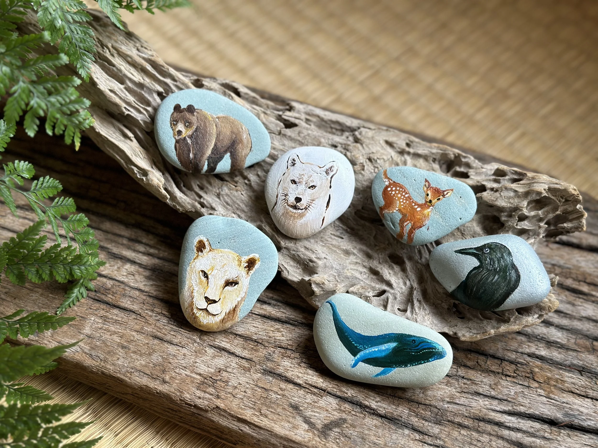 ｜繪籽探索計劃｜大地連結篇｜扁石壓克力彩繪