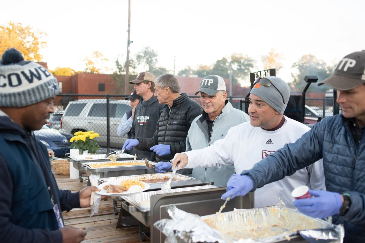 Tip Top Hosts Pre-game Meal for the True Blue Club of Marietta High School
